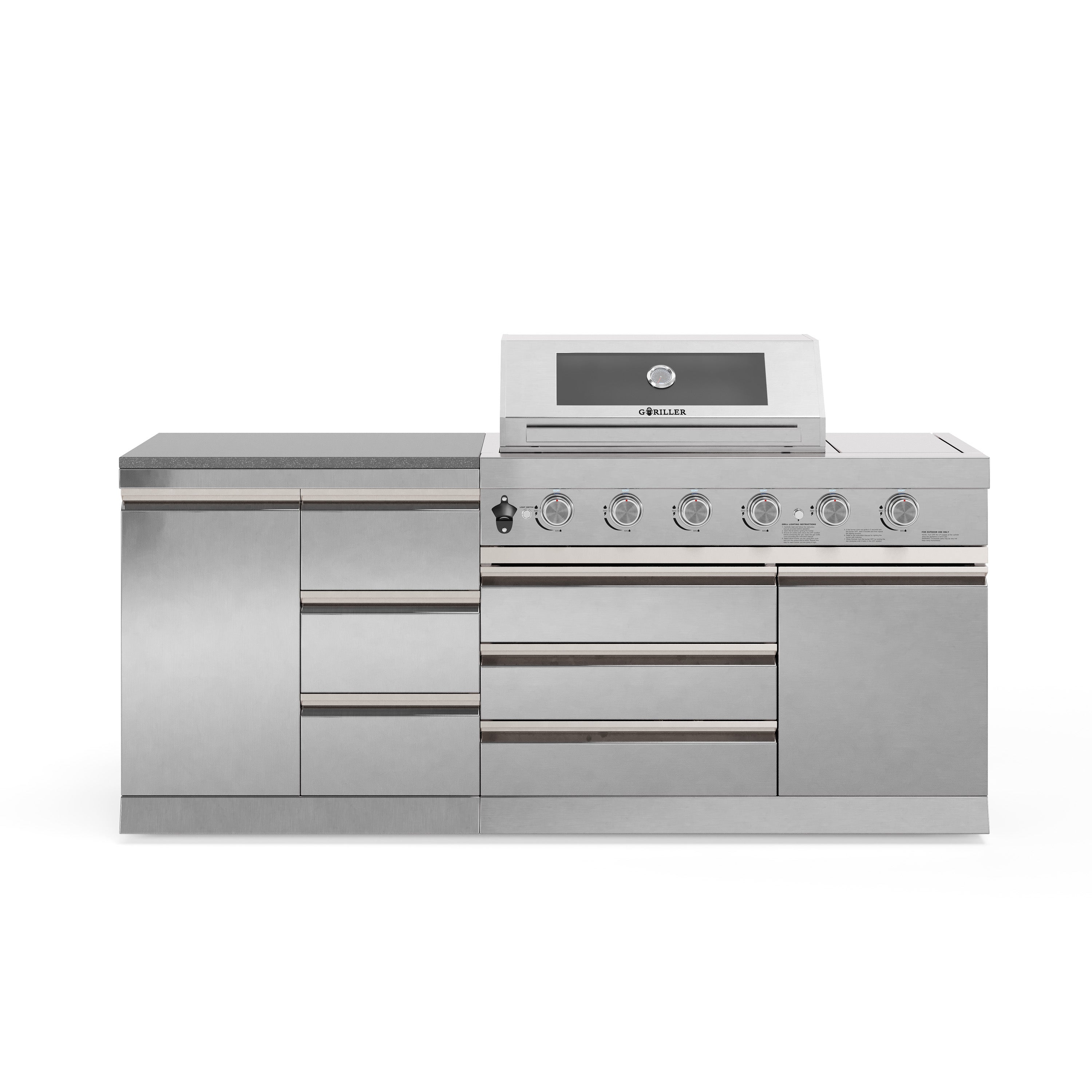 SB-S5 Outdoorküche | Gasgrill | Prep