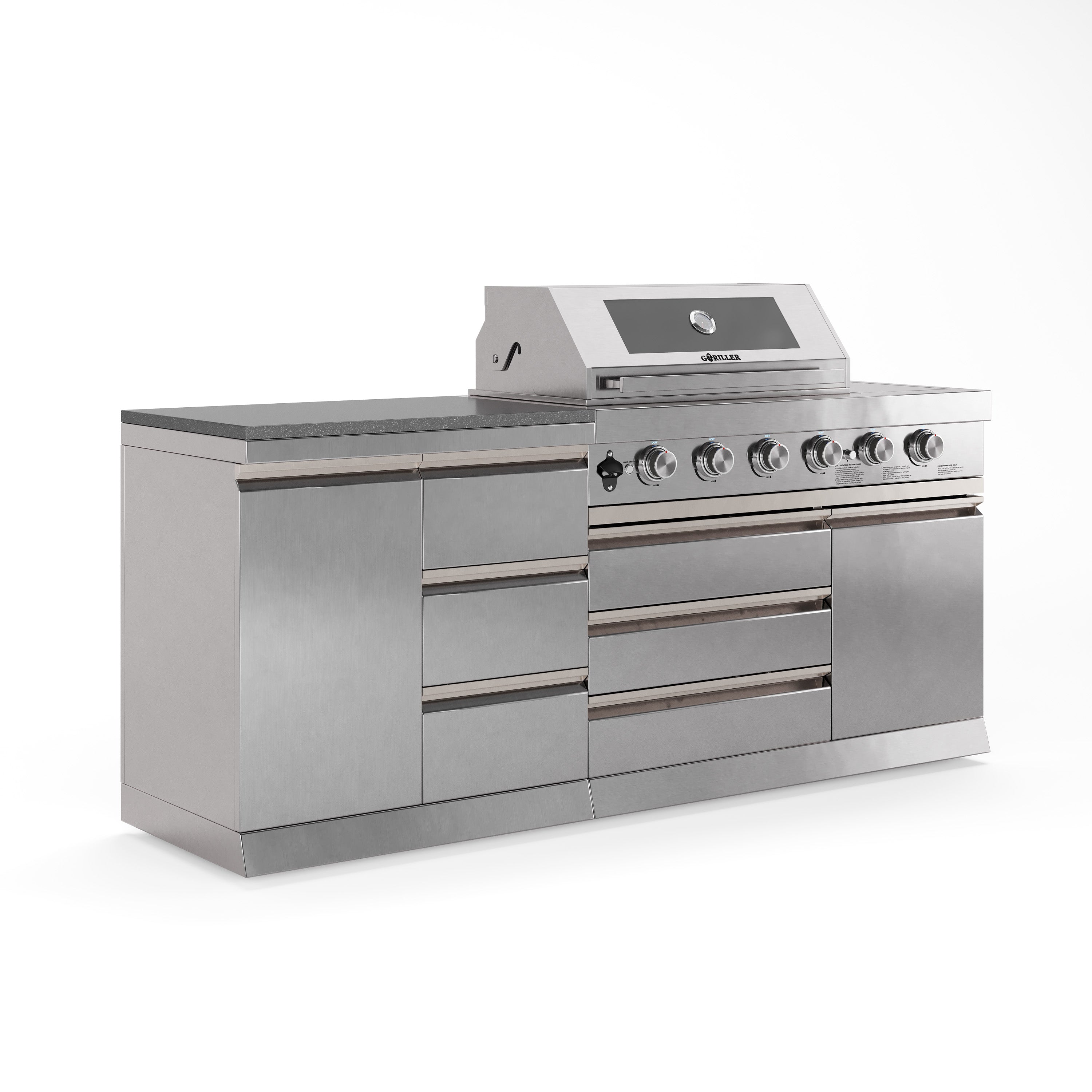 SB-S5 Outdoorküche | Gasgrill | Prep