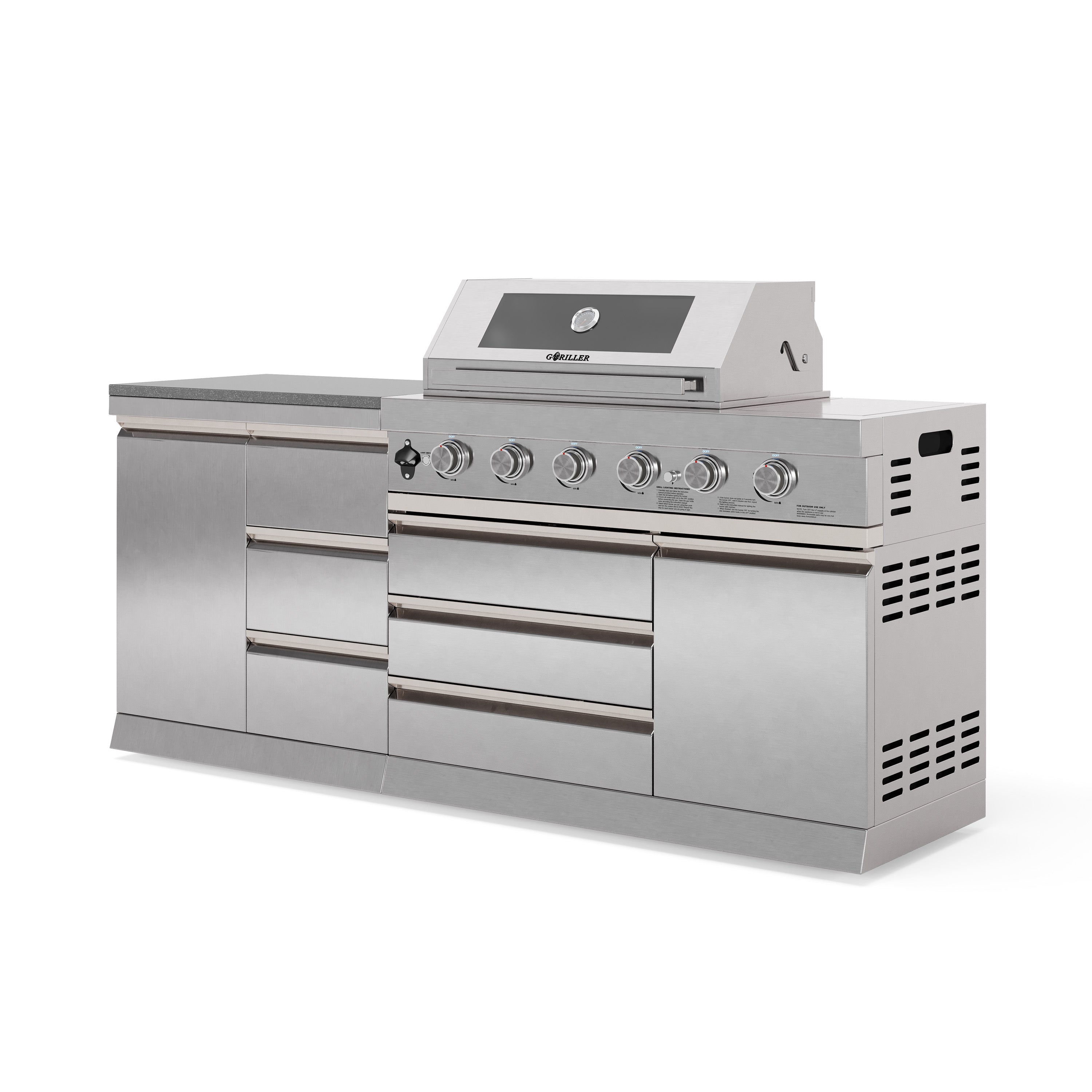 SB-S5 Outdoorküche | Gasgrill | Prep