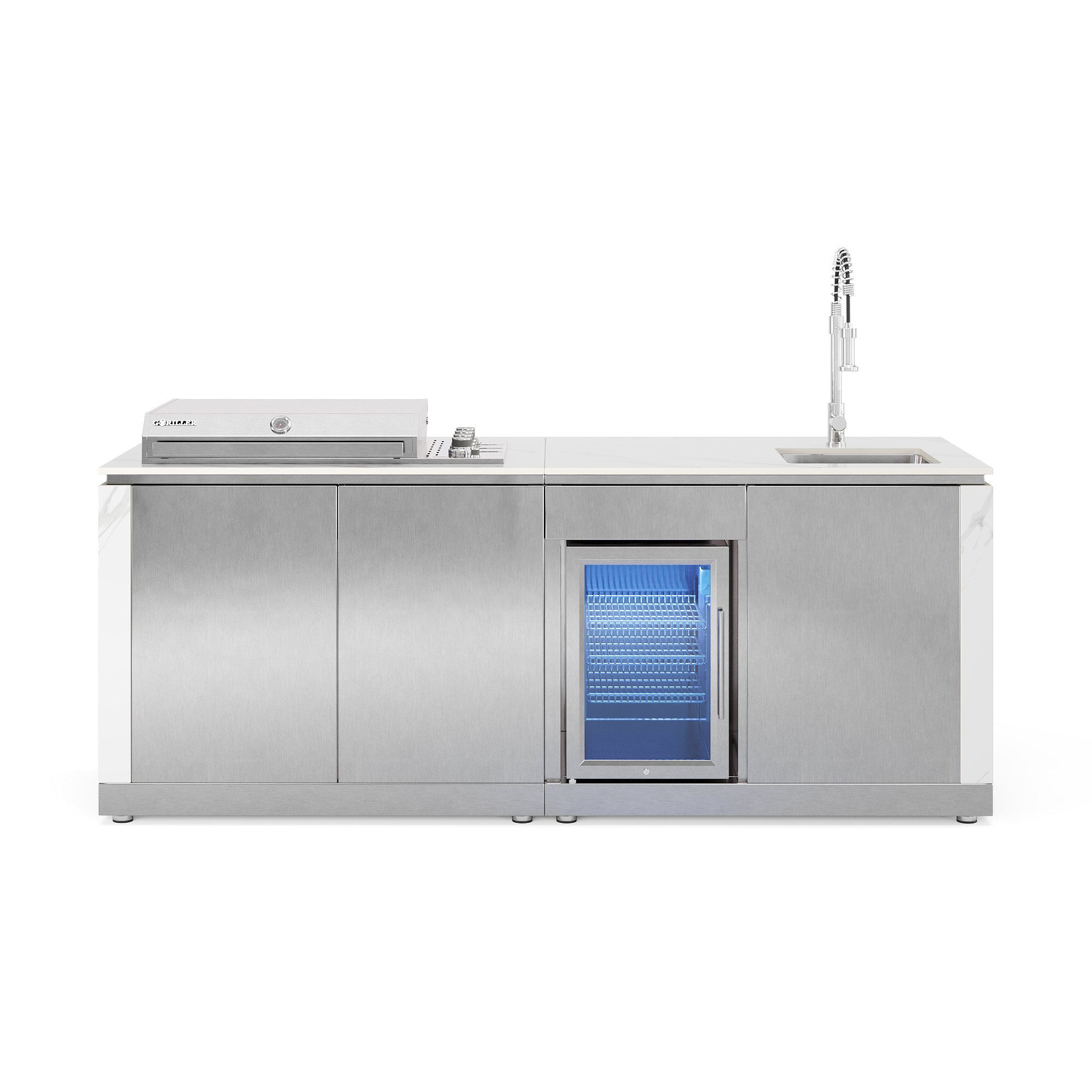 ALPHA Outdoorküche | Gasgrill | Cool-Clean