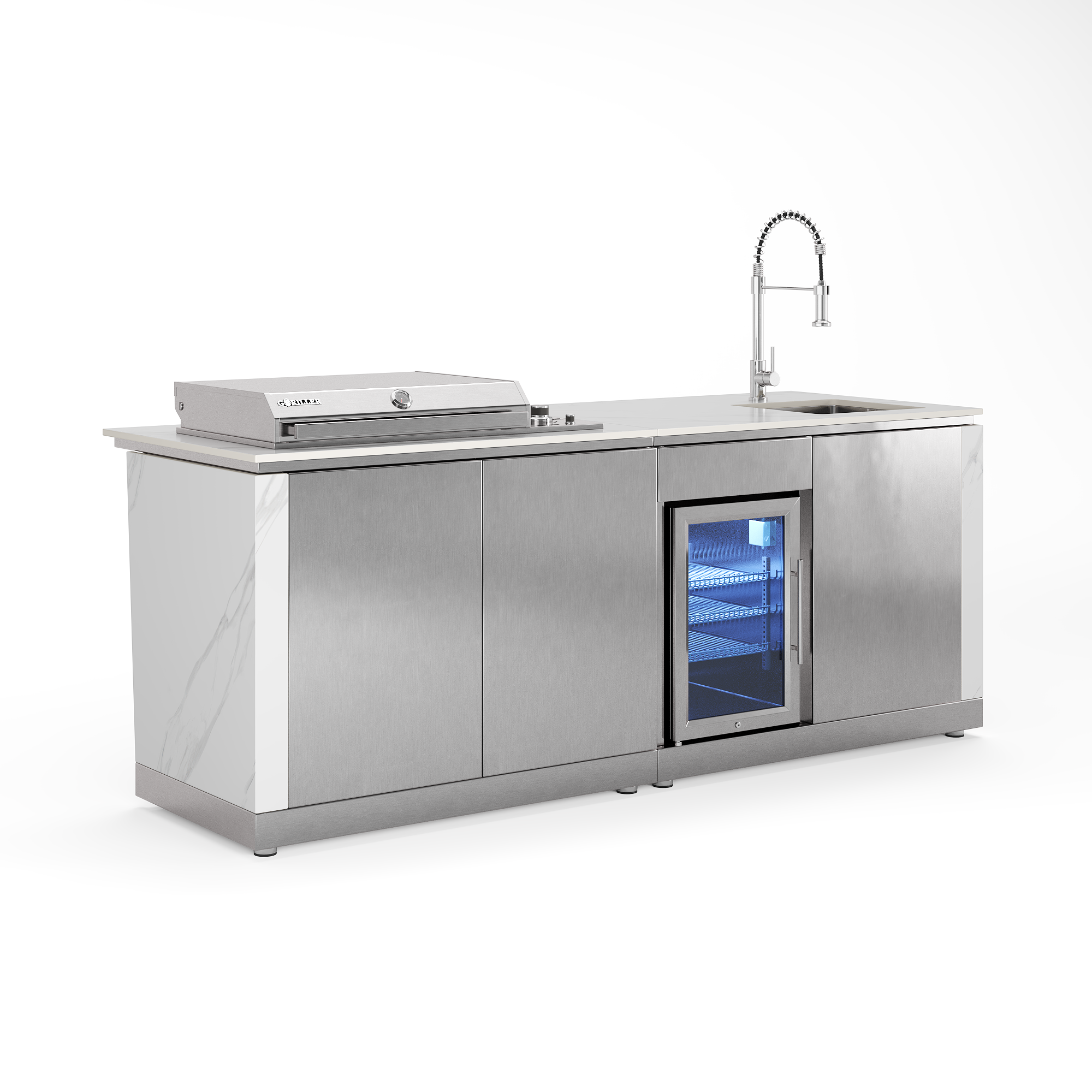 ALPHA Outdoorküche | Gasgrill | Cool-Clean