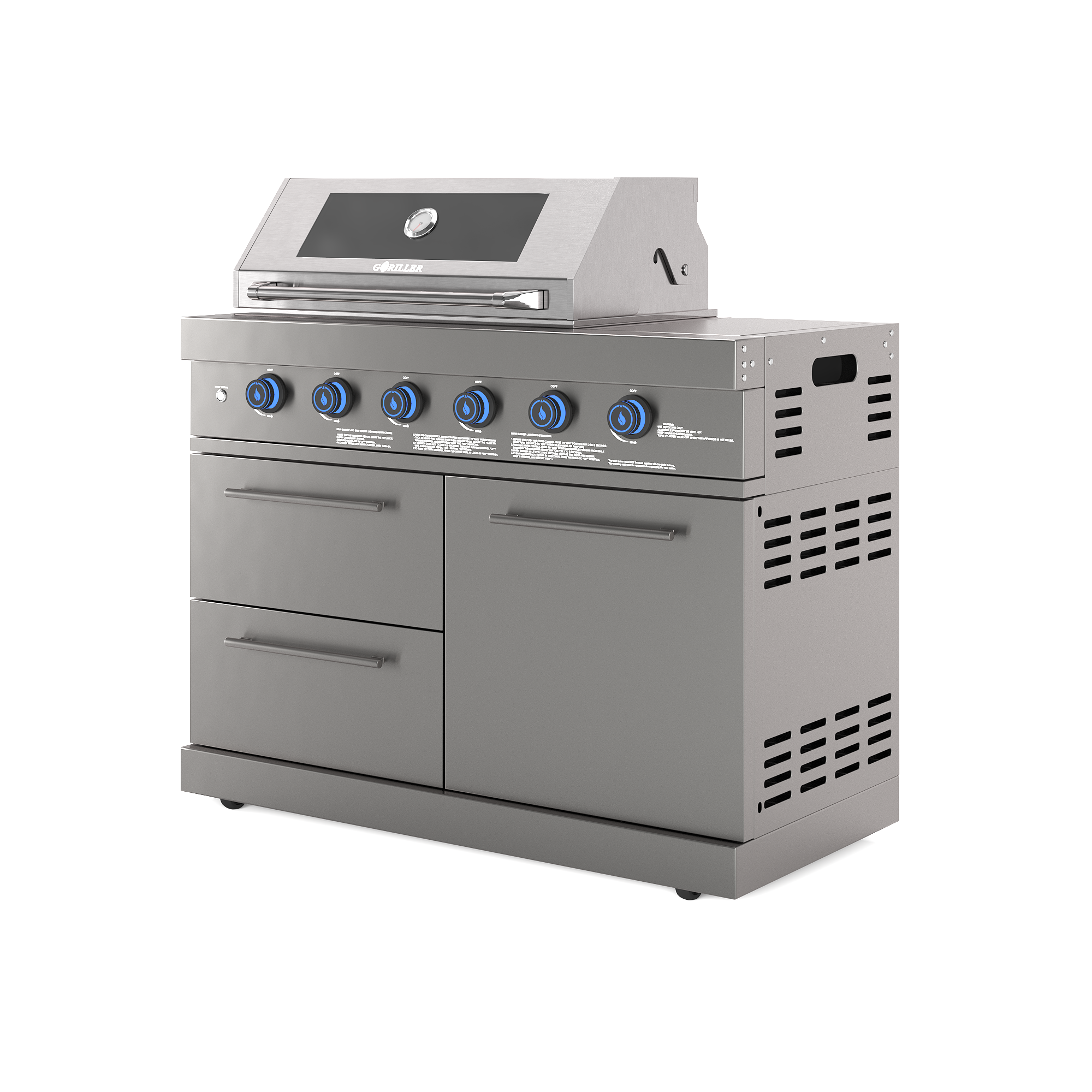 EMPIRE 6-Brenner Gasgrill