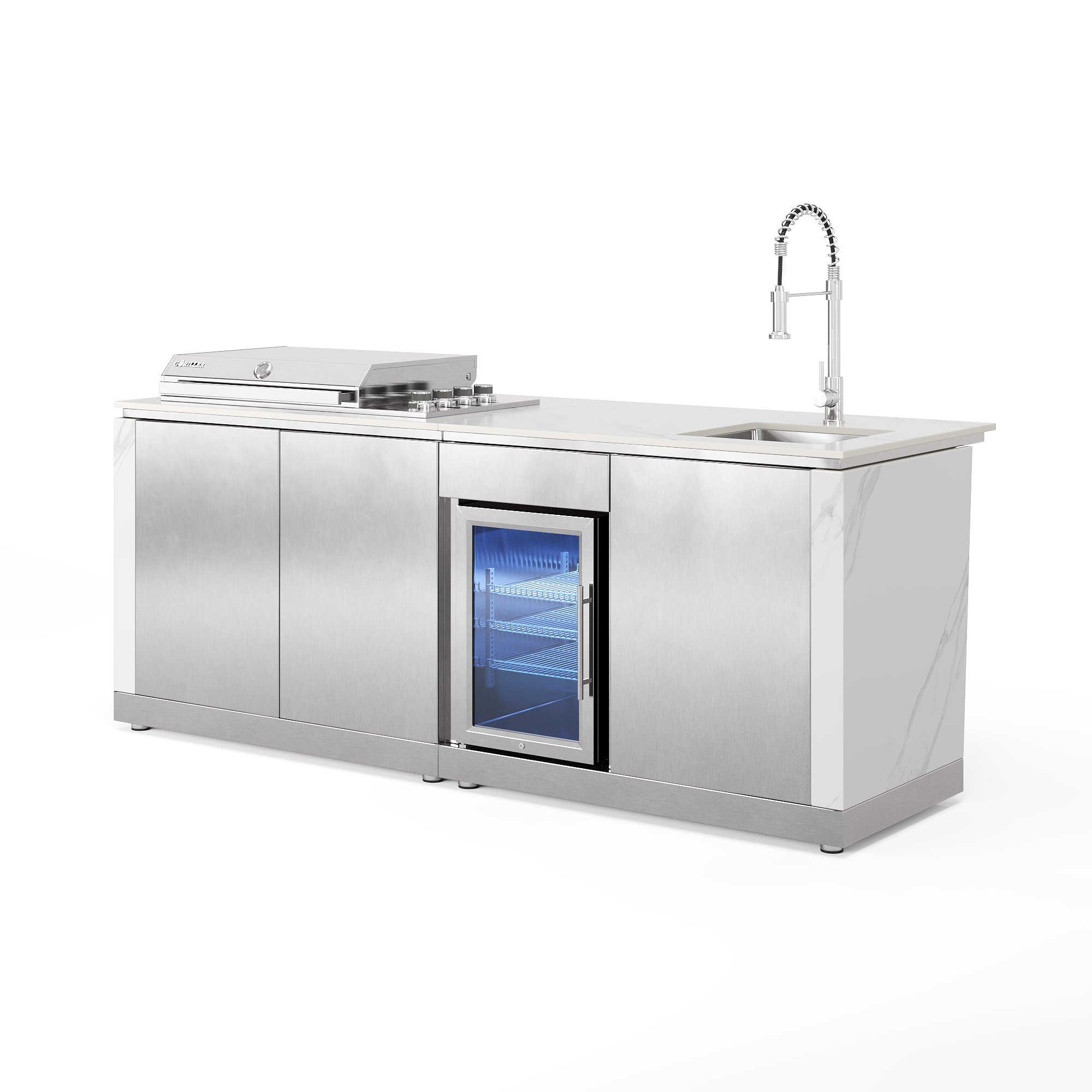 ALPHA Outdoorküche | Gasgrill | Cool-Clean