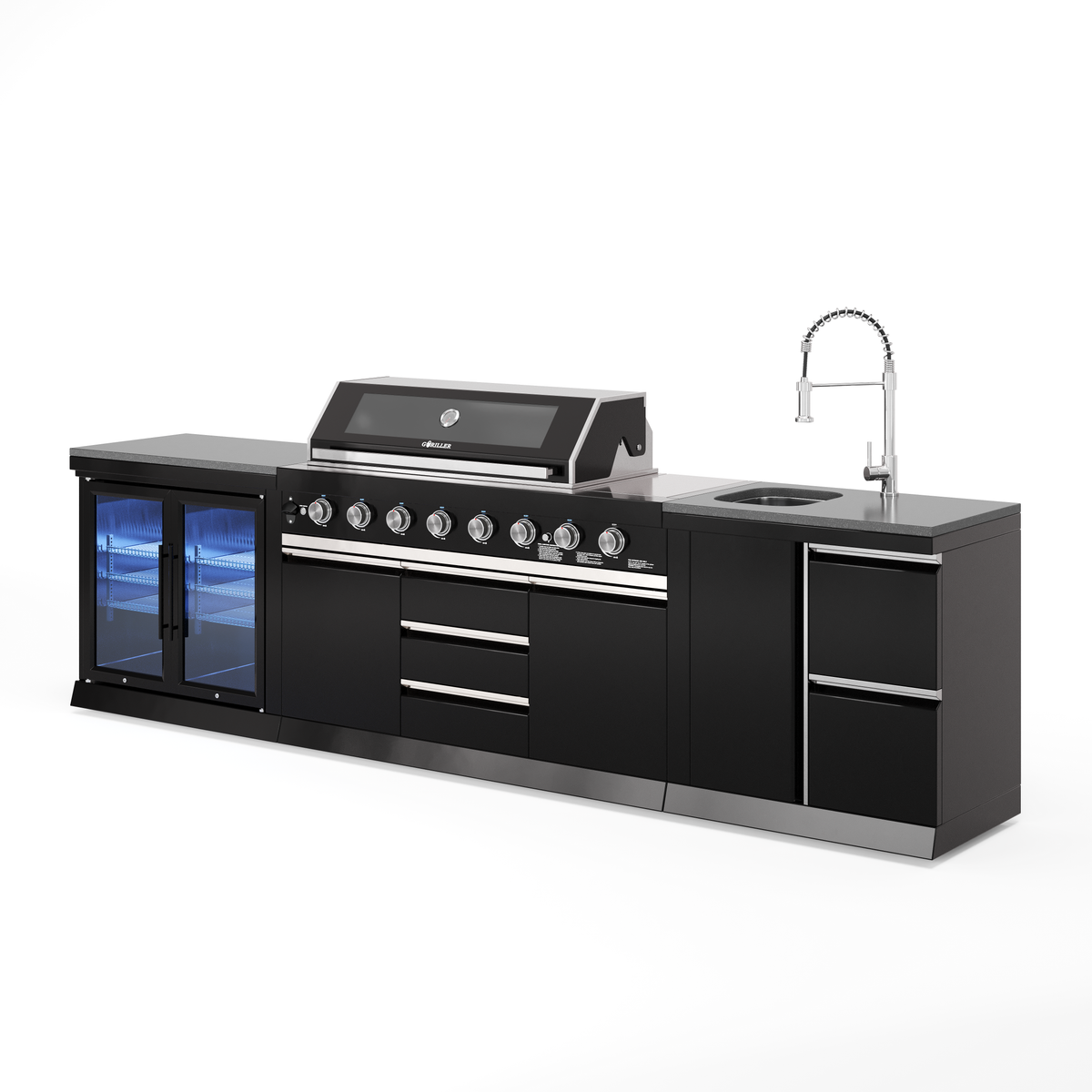 BB-M1 Outdoorküche | Gasgrill | Clean | Cool-Duo