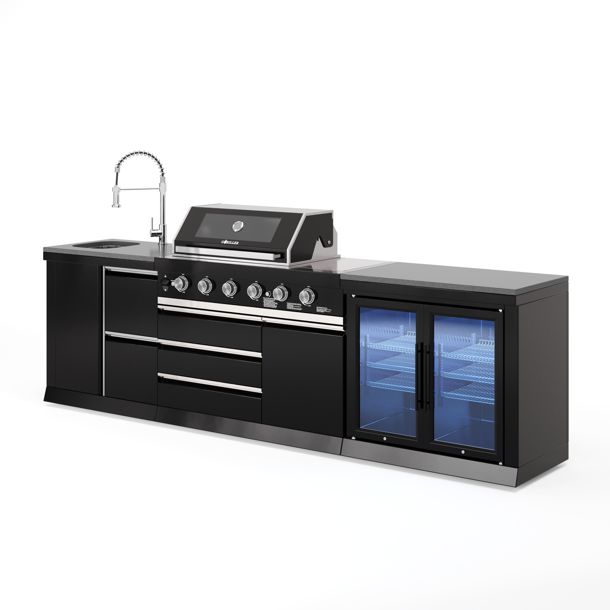 BB-M1 Outdoorküche | Gasgrill | Clean | Cool-Duo