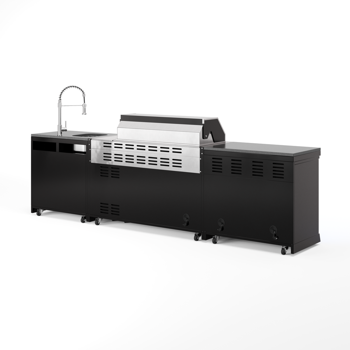 BB-M1 Outdoorküche | Gasgrill | Clean | Cool-Duo