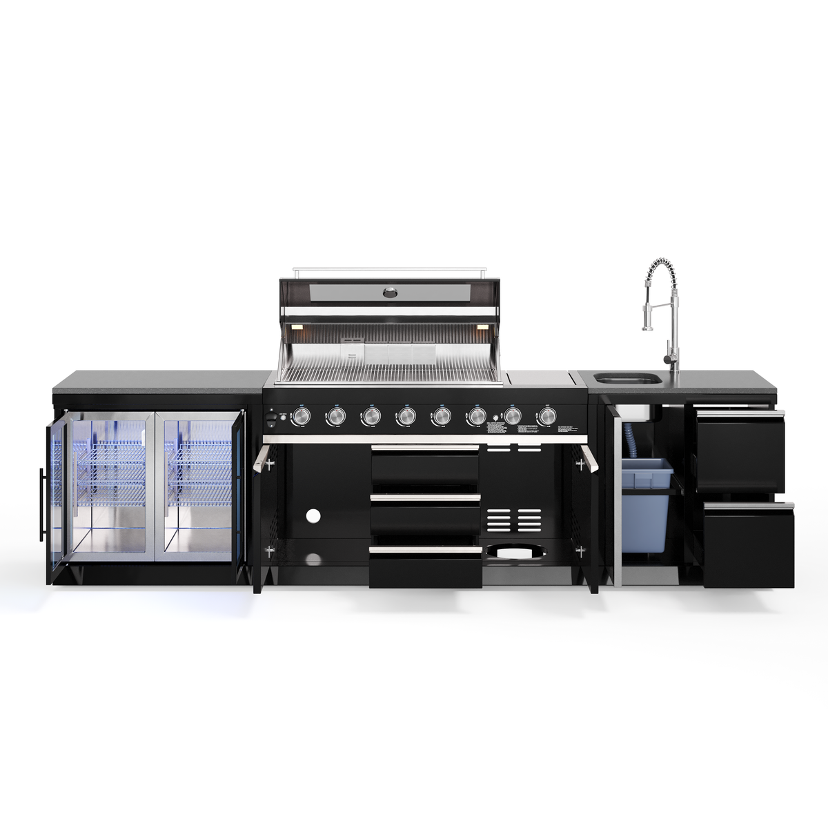 BB-M1 Outdoorküche | Gasgrill | Clean | Cool-Duo