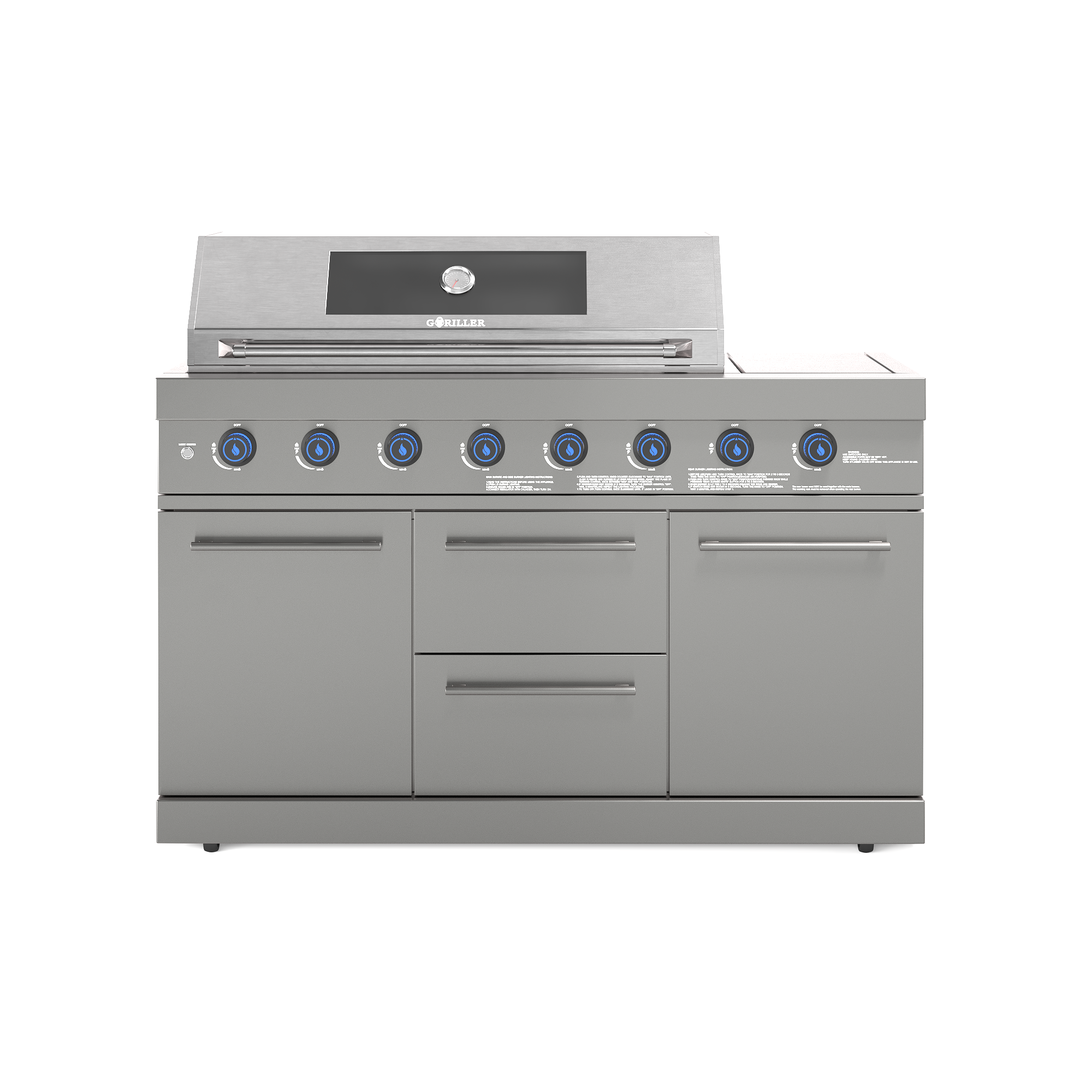 EMPIRE 8-Brenner Gasgrill