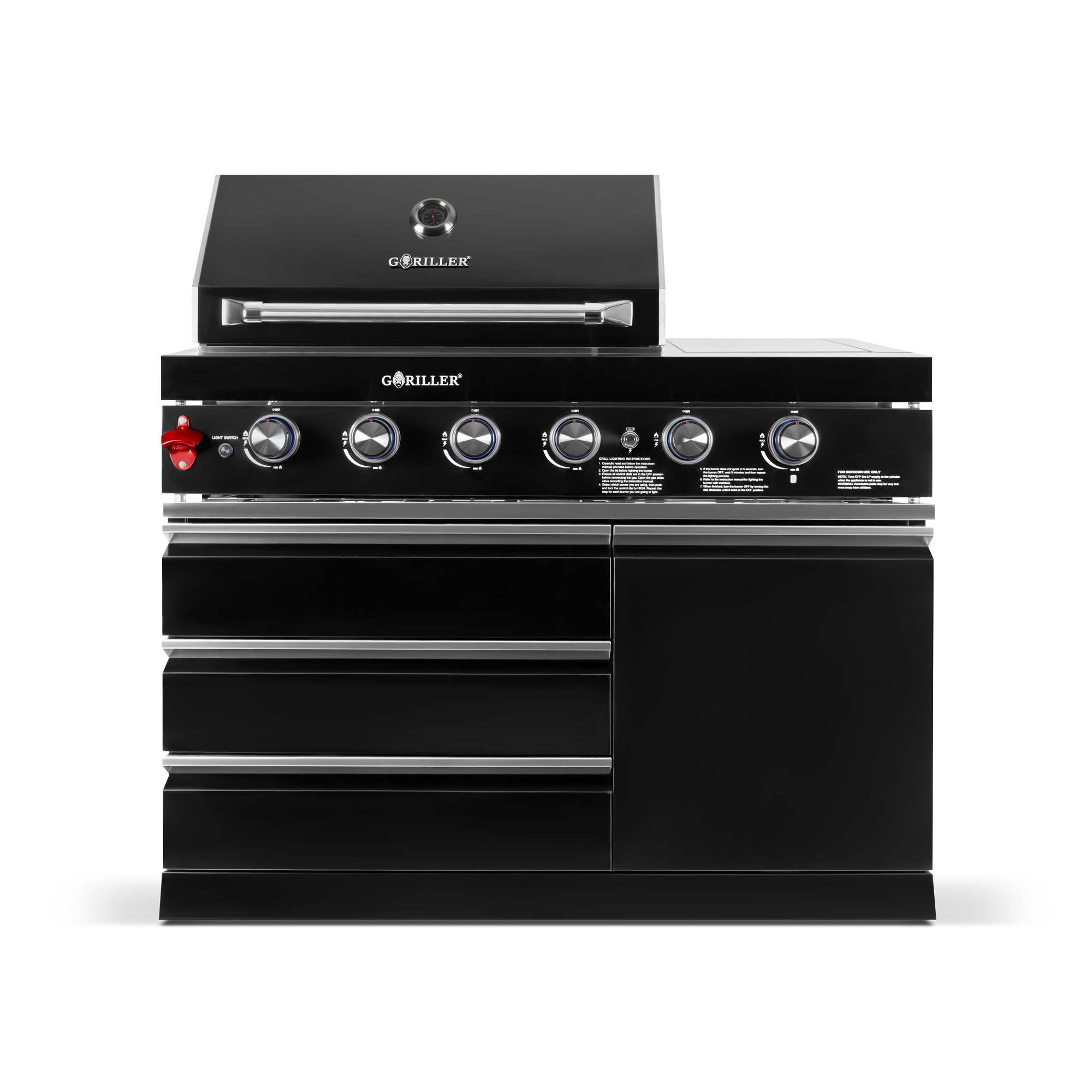 BLACKBACK 6+2 Brenner Gasgrill
