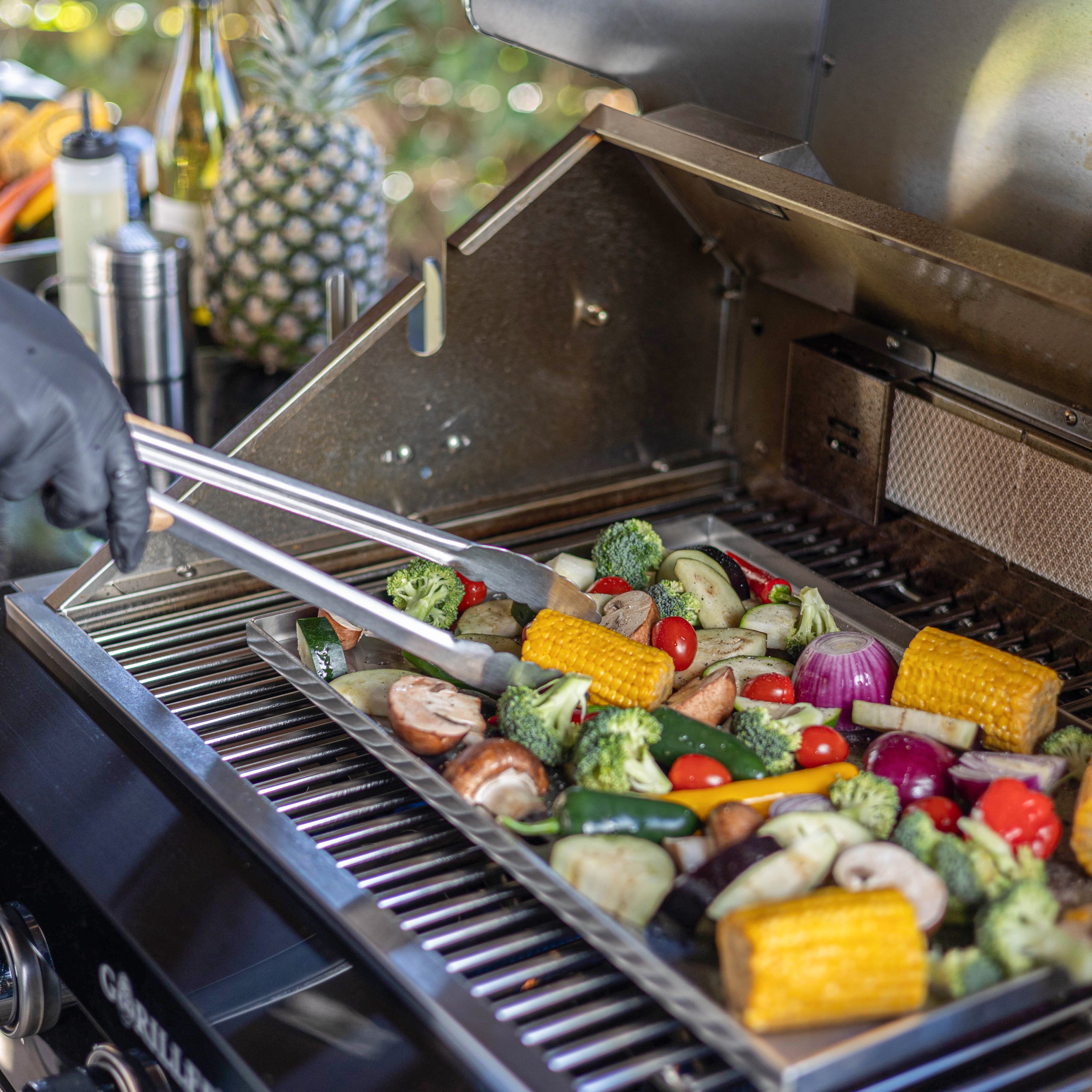 Edelstahl Plancha / Teppanyaki / Grillplatte