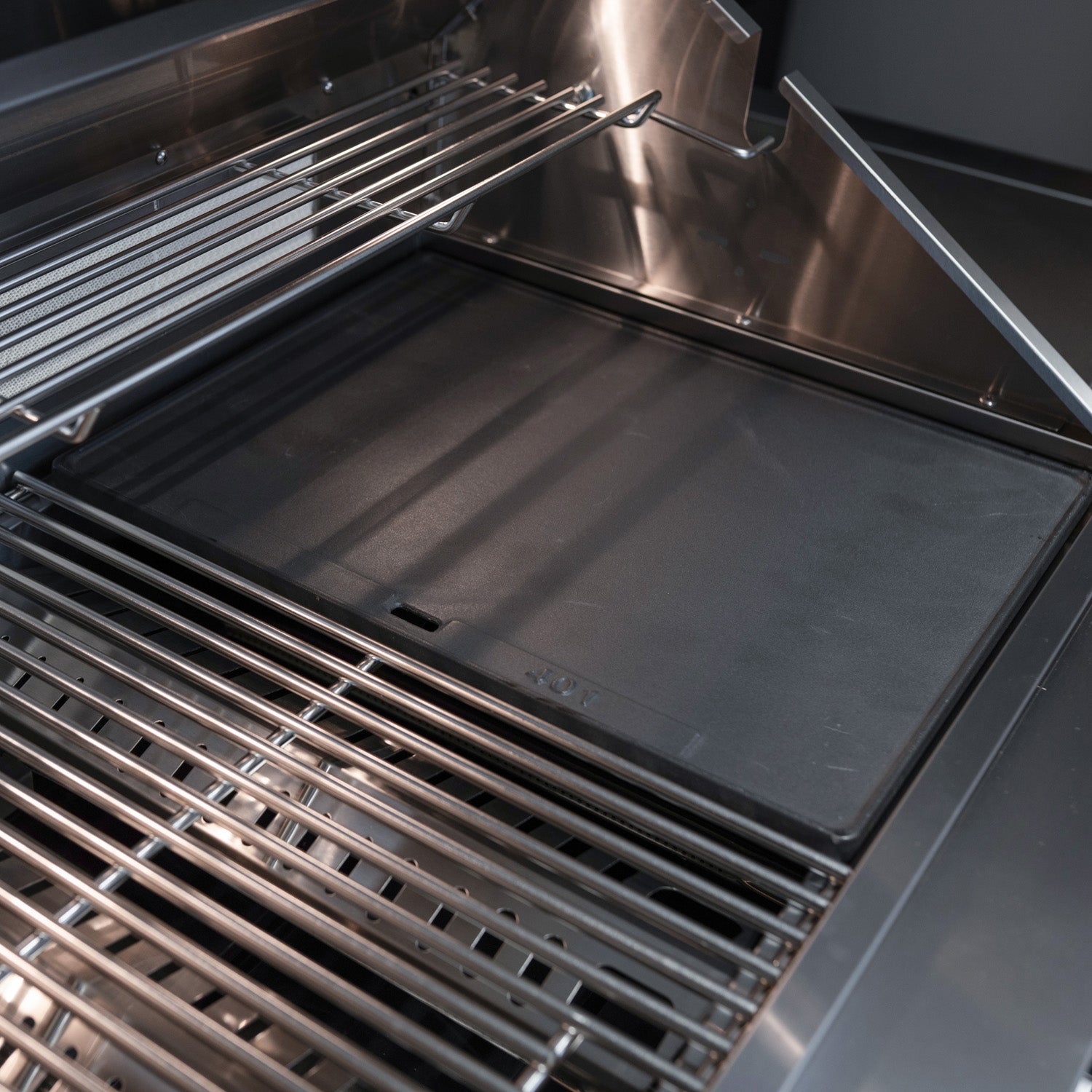Gusseisen Plancha / Teppanyaki / Grillplatte