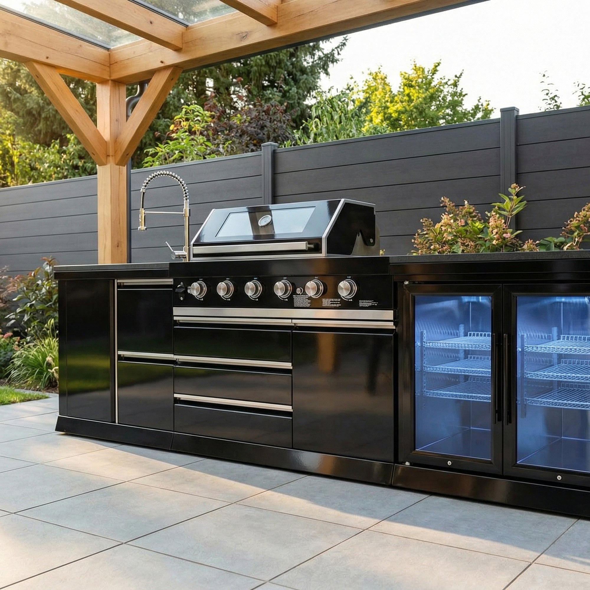 BB-M1 Outdoorküche | Gasgrill | Clean | Cool-Duo