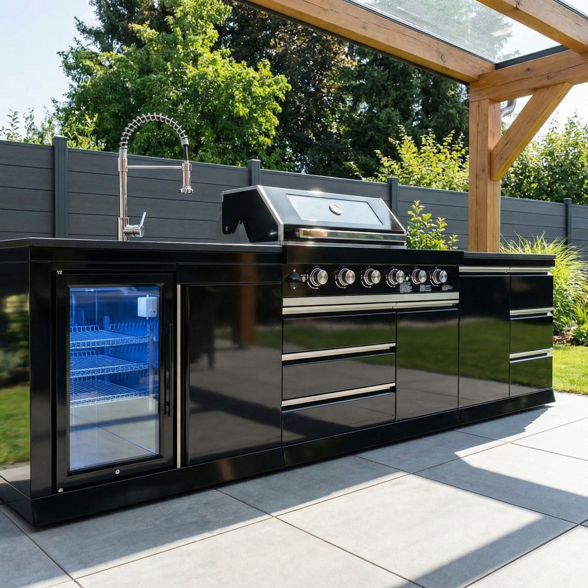 BB-M3 Outdoorküche | Gasgrill | Cool-Clean | Prep