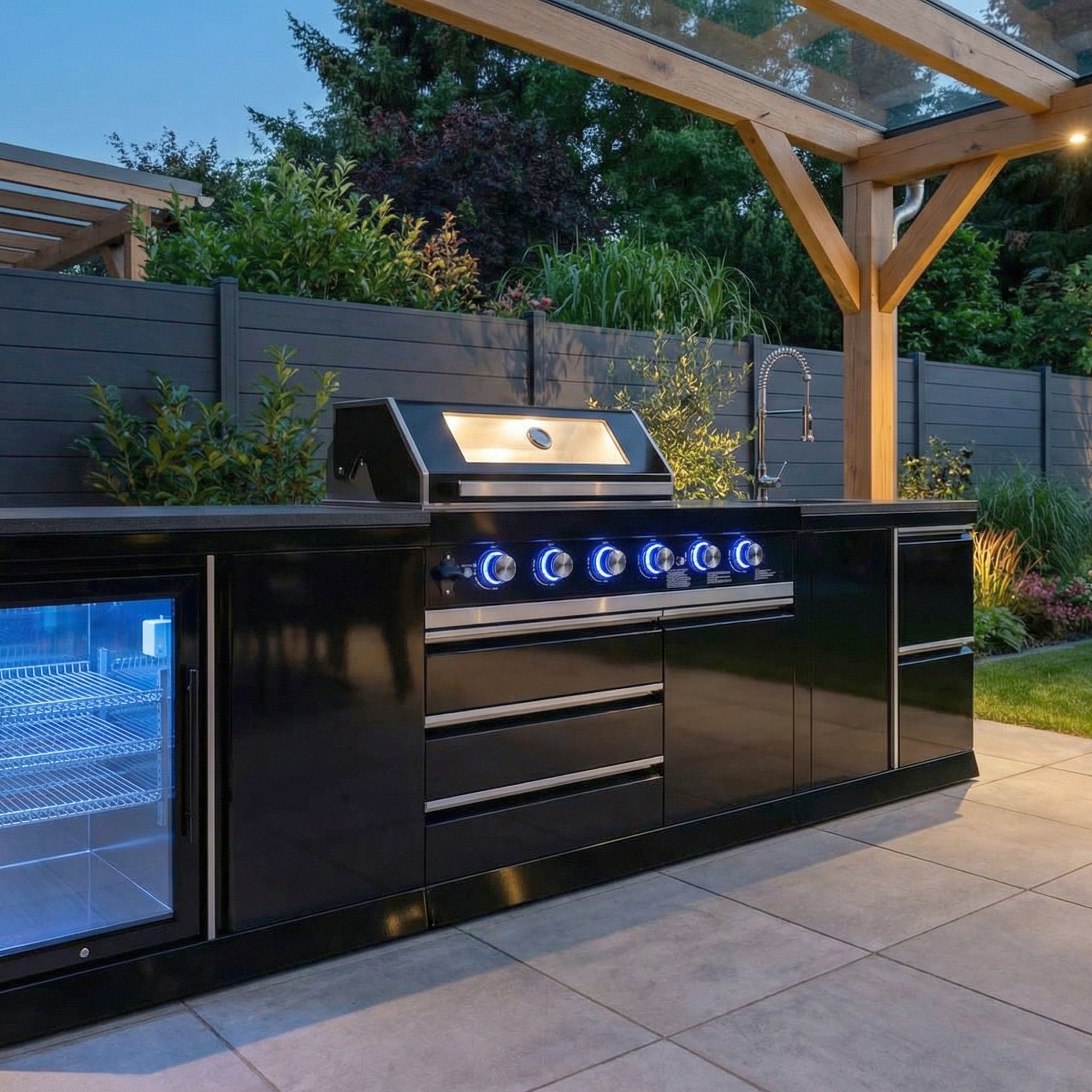 BB-M4 Outdoorküche | Gasgrill | Cool | Clean