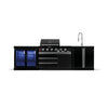 BB-M6 Outdoor-Küche | 4+2 Gasgrill | CoolDuo | Clean