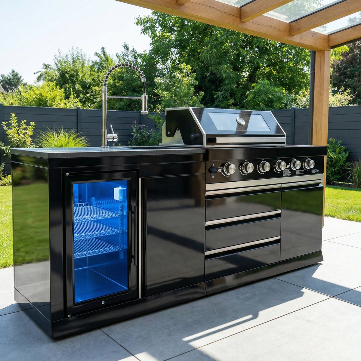 BB-S1 Outdoorküche | Gasgrill | Cool-Clean