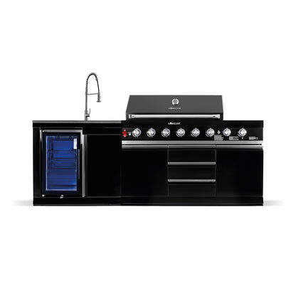 BB-S1 Outdoor-Küche | 6+2 Gasgrill | Cool Clean