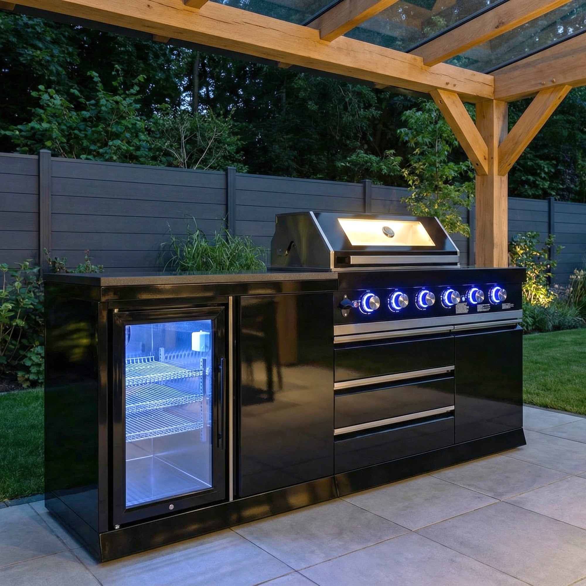 BB-S4 Outdoorküche | Gasgrill | Cool