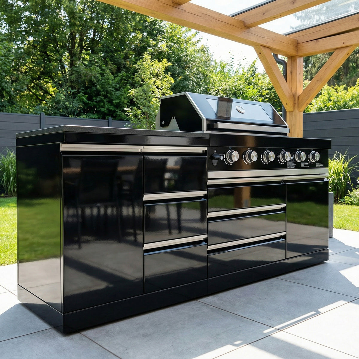 BB-S5 Outdoorküche | Gasgrill | Prep