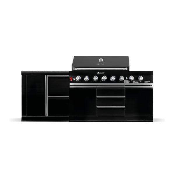 BB-S5 Outdoor-Küche | 6+2 Gasgrill | Prep