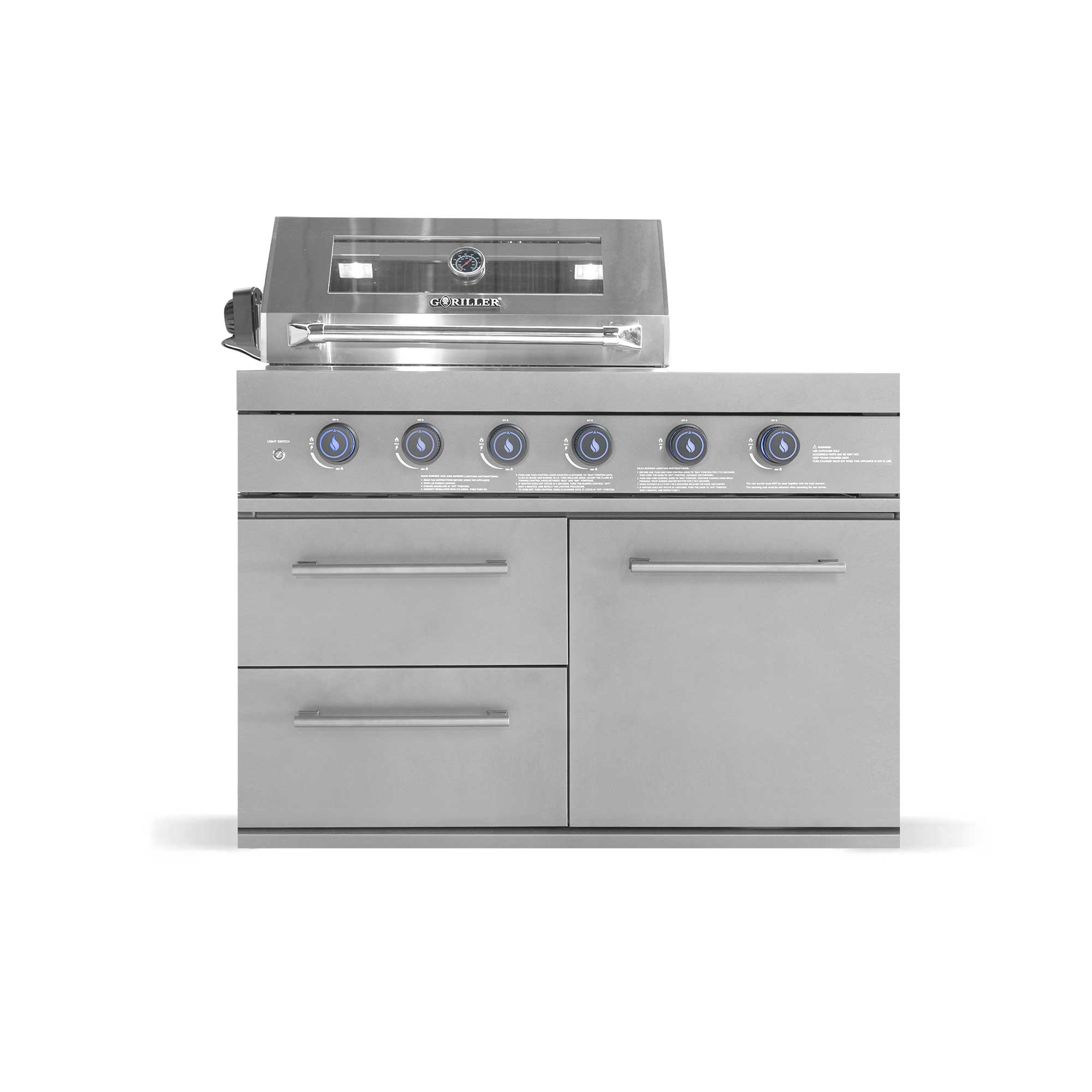 EMPIRE 6-Brenner Gasgrill