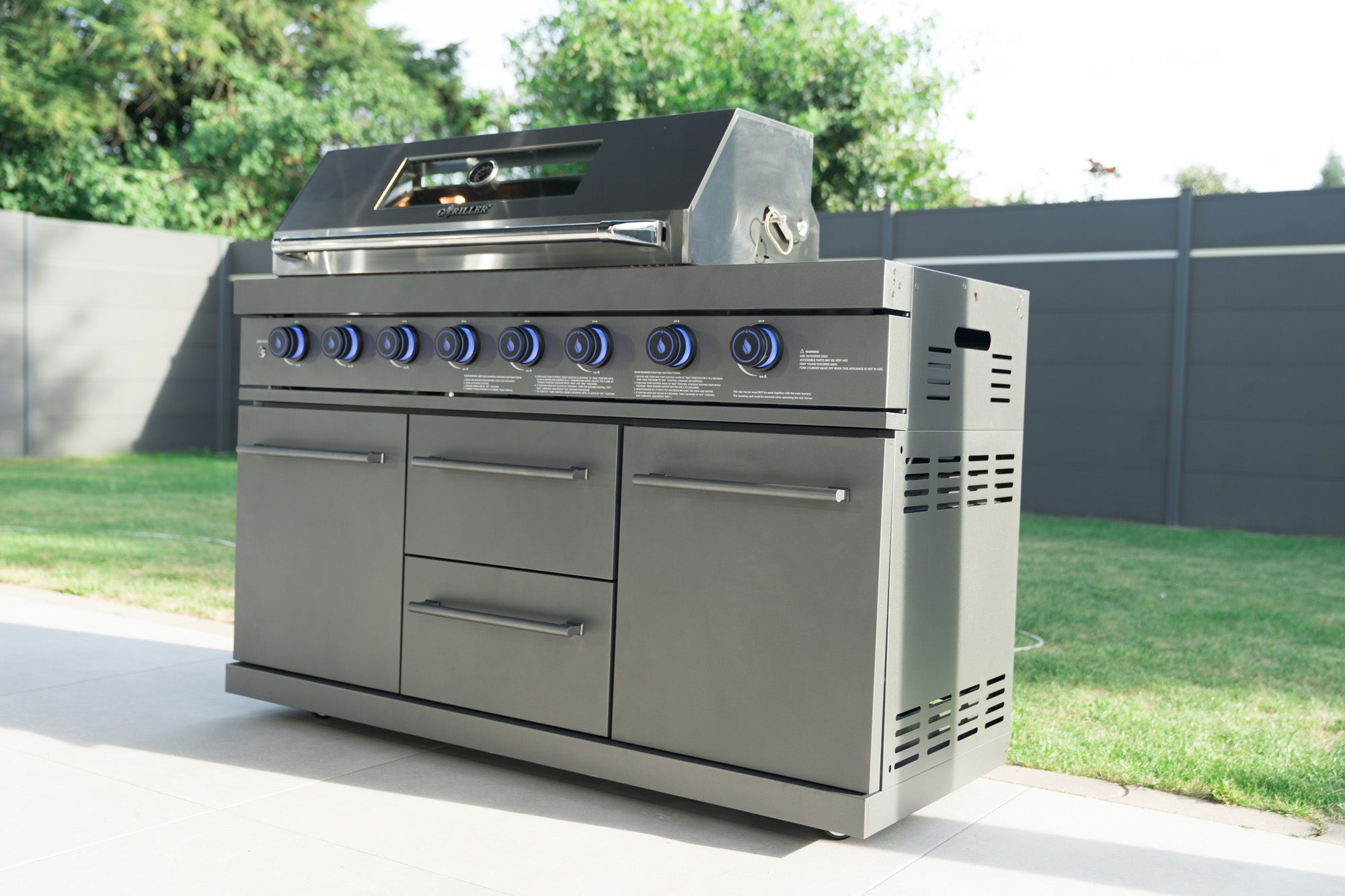 EMPIRE 8-Brenner Gasgrill