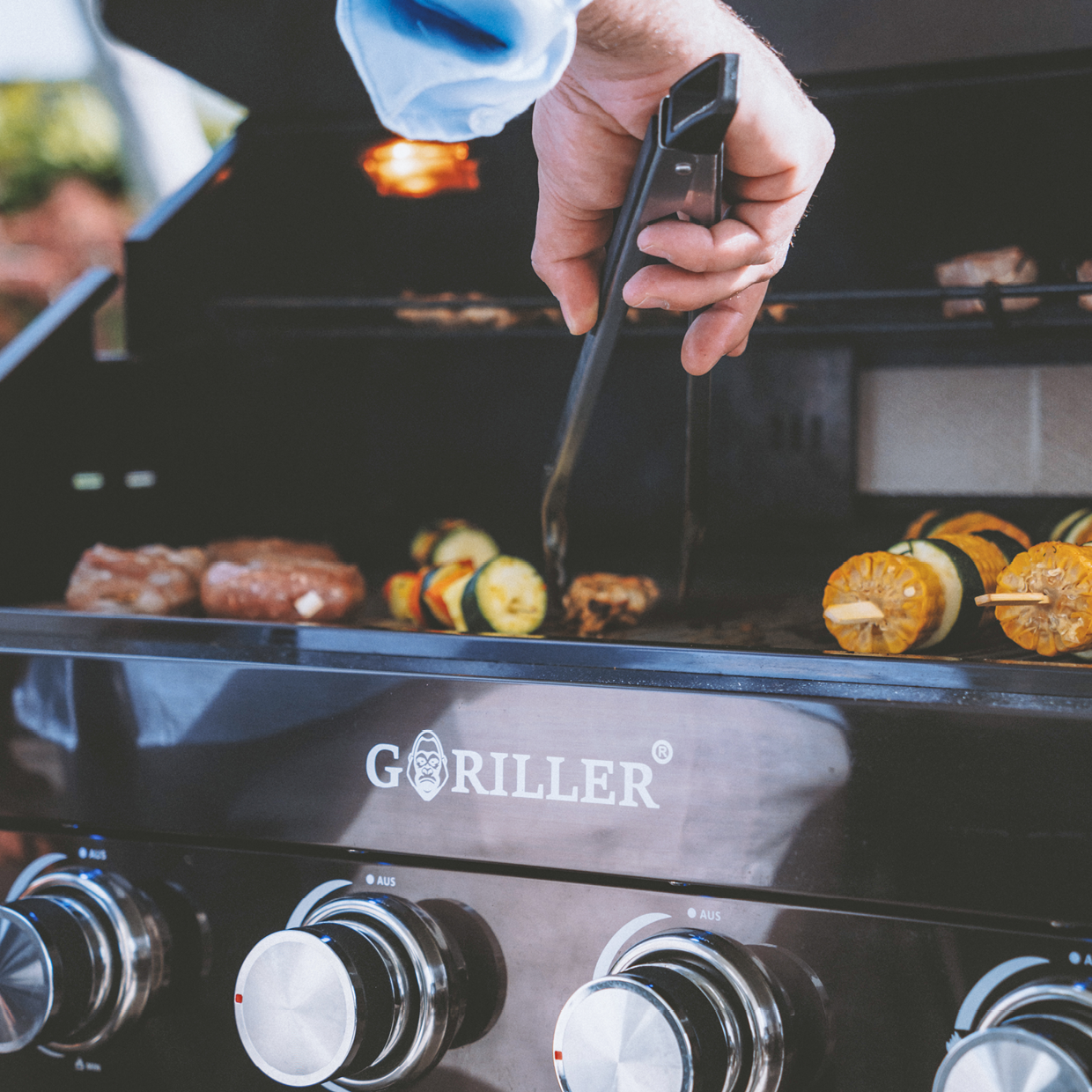 BB-S1 Outdoor-Küche | 6+2 Gasgrill | Cool Clean