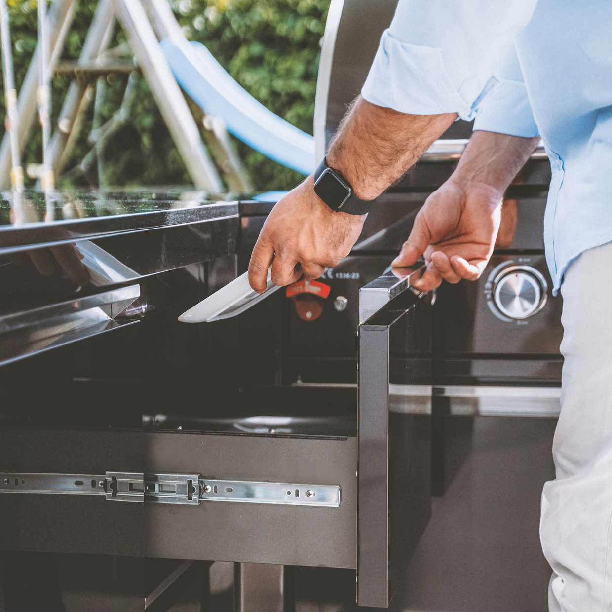 BB-S1 Outdoor-Küche | 6+2 Gasgrill | Cool Clean