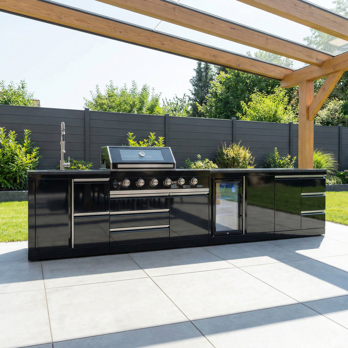 BB-L2 Outdoorküche | Gasgrill | Cool | Clean | Prep