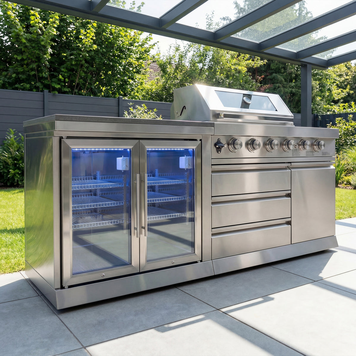 SB-S2 Outdoorküche | Gasgrill | Cool-Duo