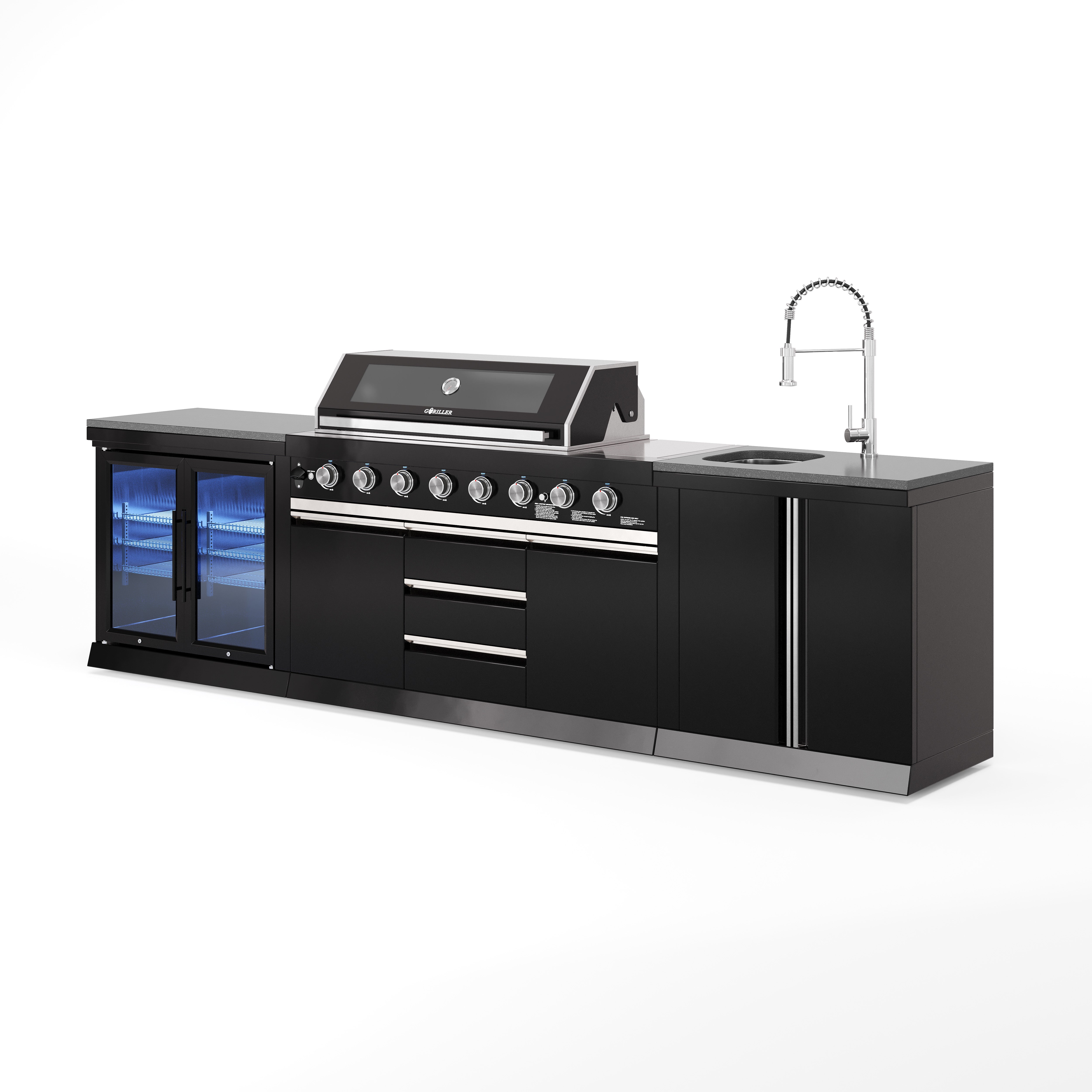 BB-M1 Outdoorküche | Gasgrill | Clean | Cool-Duo