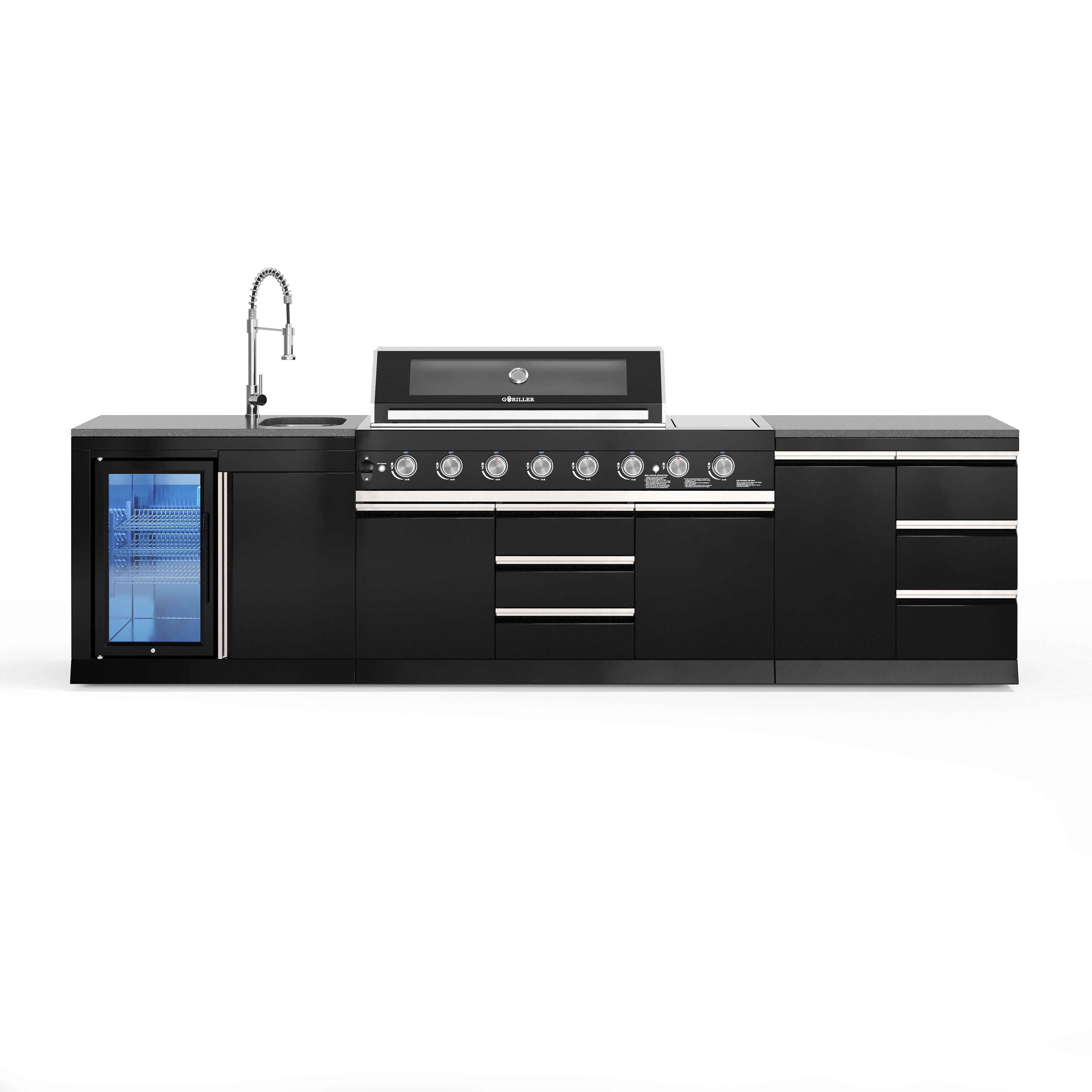 BB-M3 Outdoorküche | Gasgrill | Cool-Clean | Prep