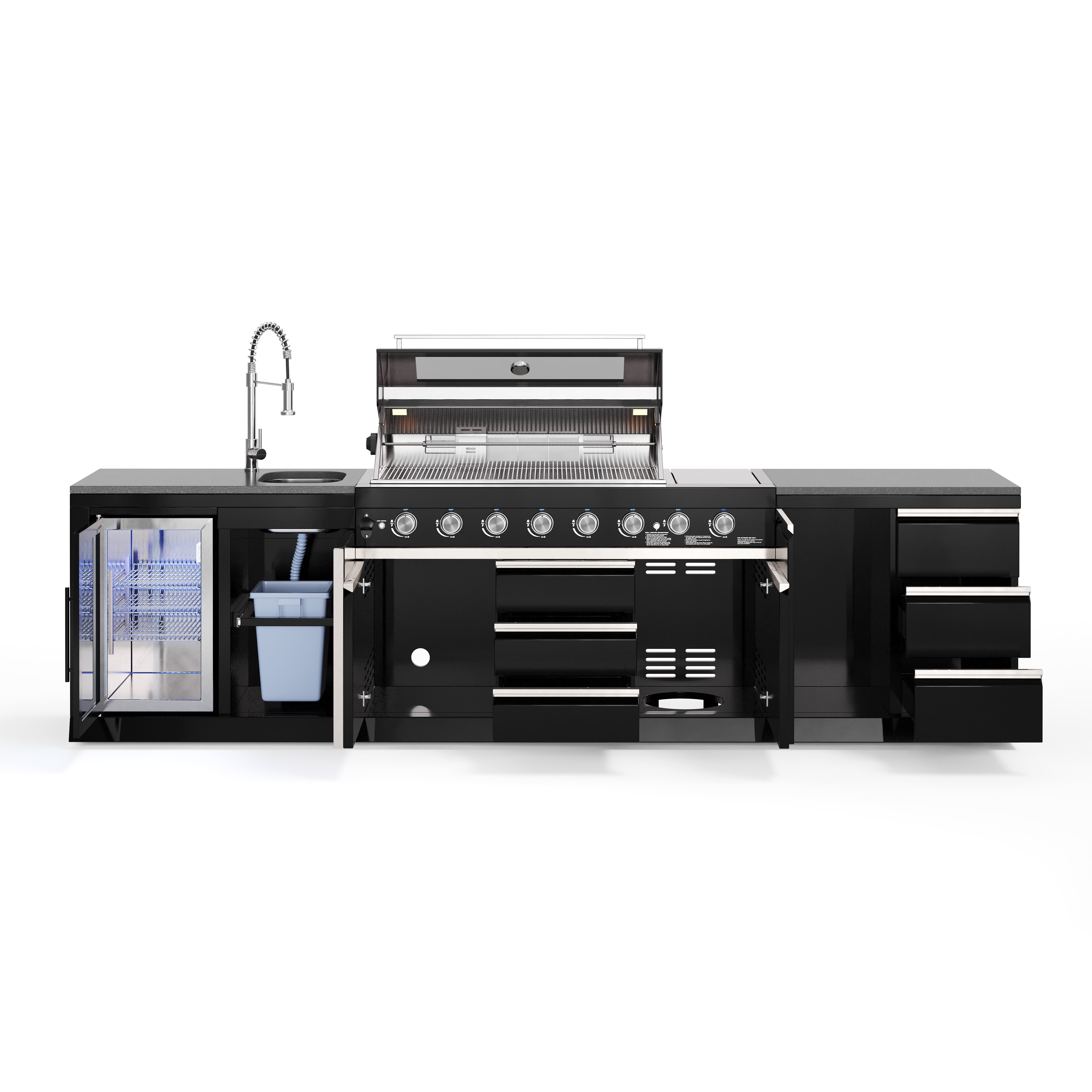 BB-M3 Outdoorküche | Gasgrill | Cool-Clean | Prep