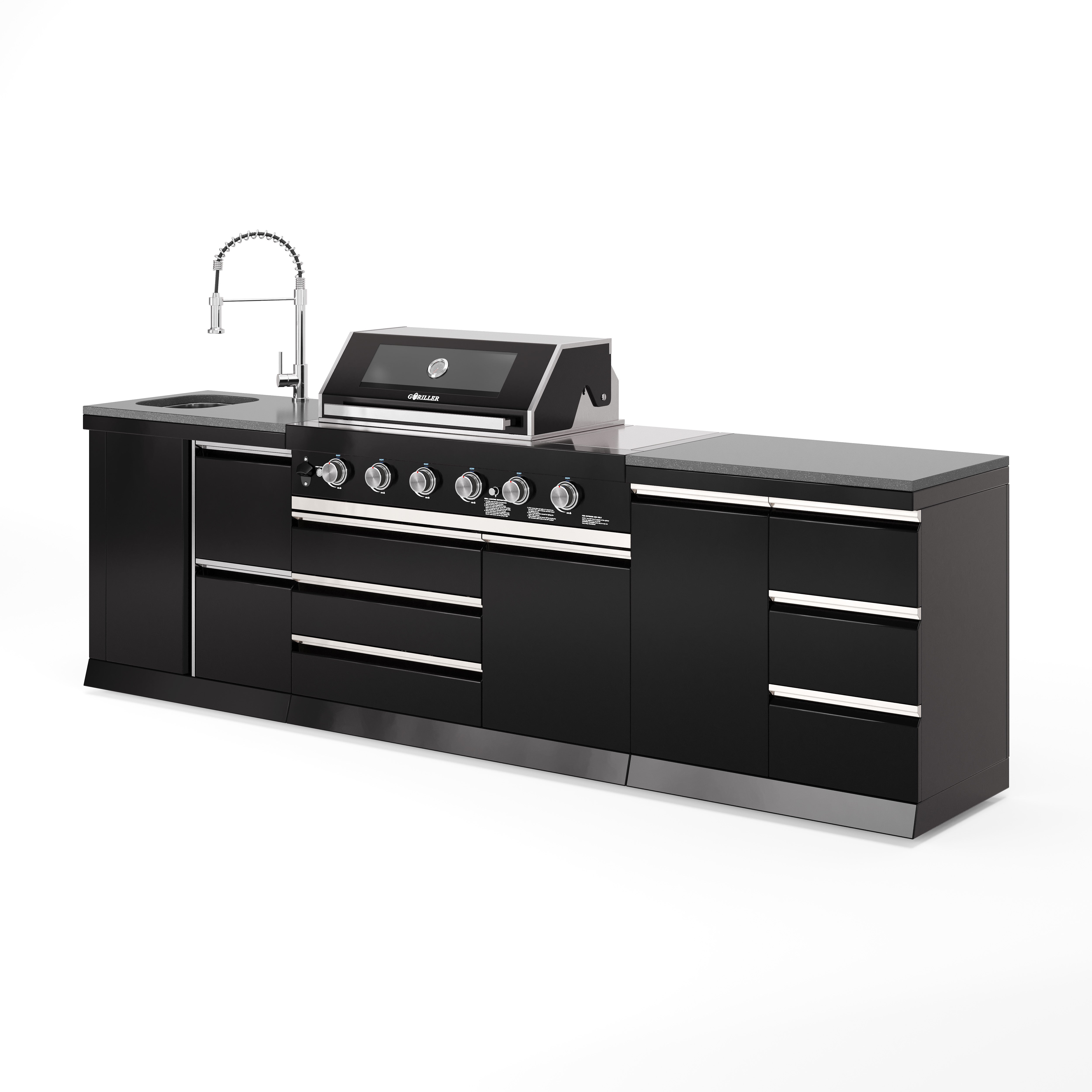 BB-M4 Outdoorküche | Gasgrill | Cool | Clean