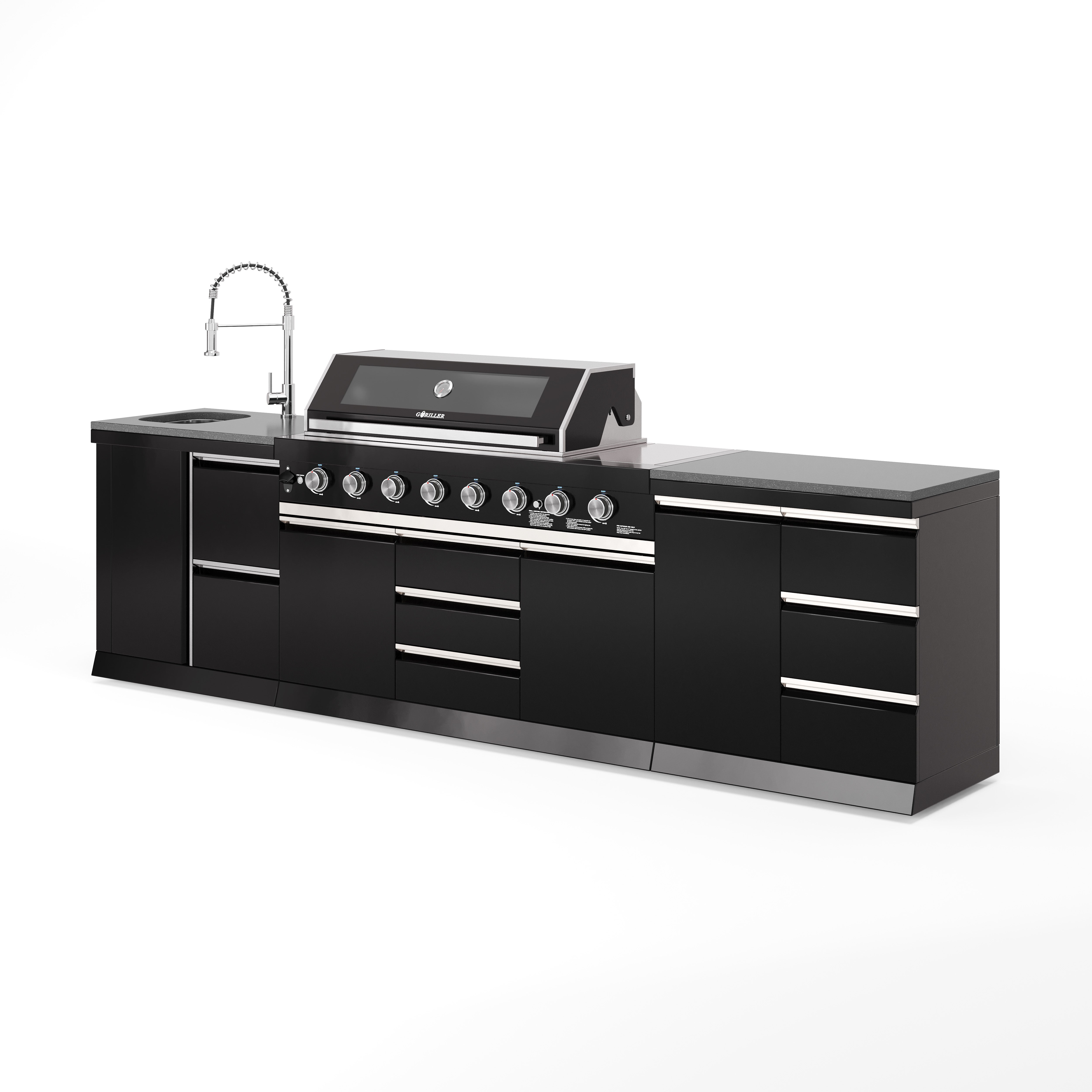BB-M4 Outdoorküche | Gasgrill | Cool | Clean