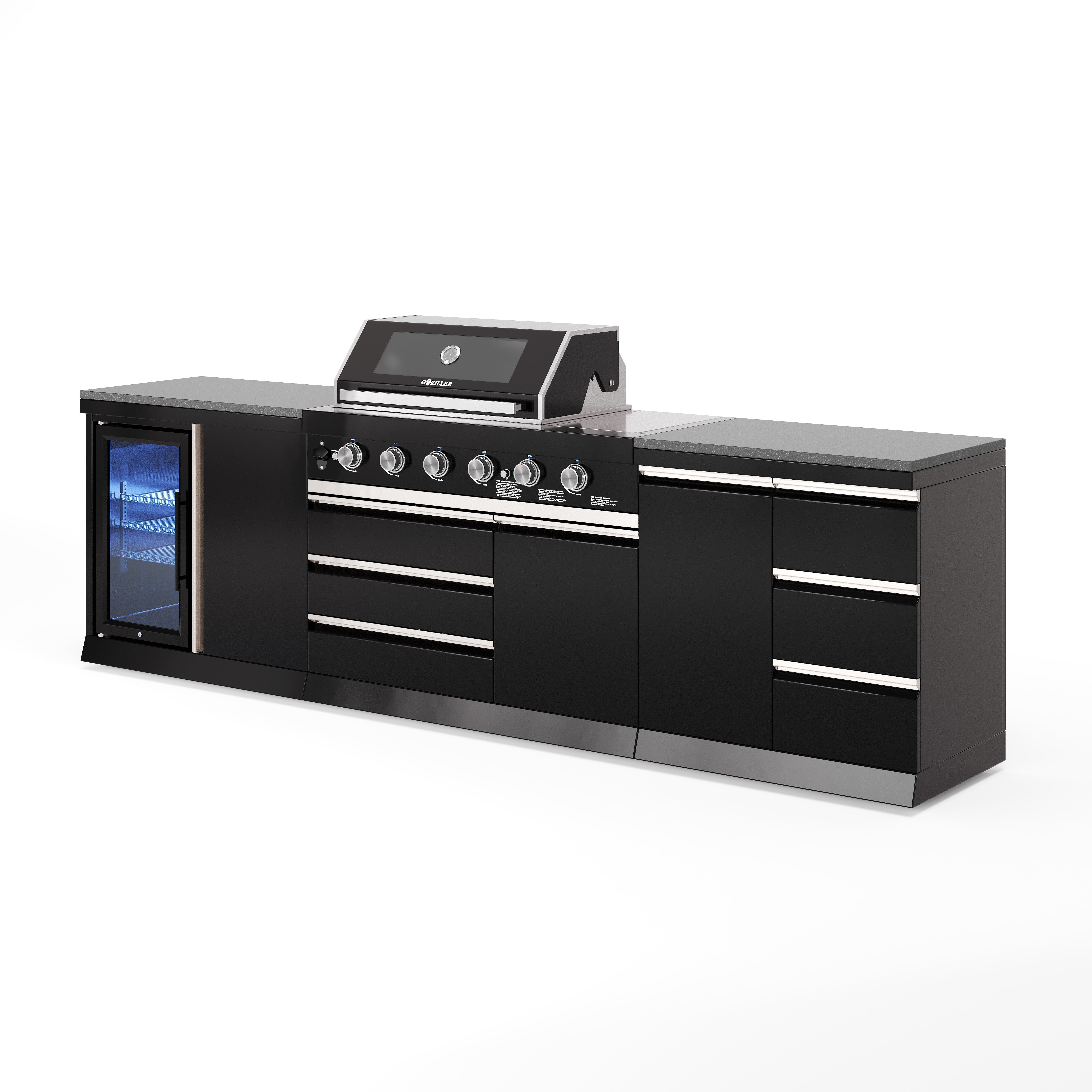 BB-M6 Outdoorküche | Gasgrill | Cool | Prep