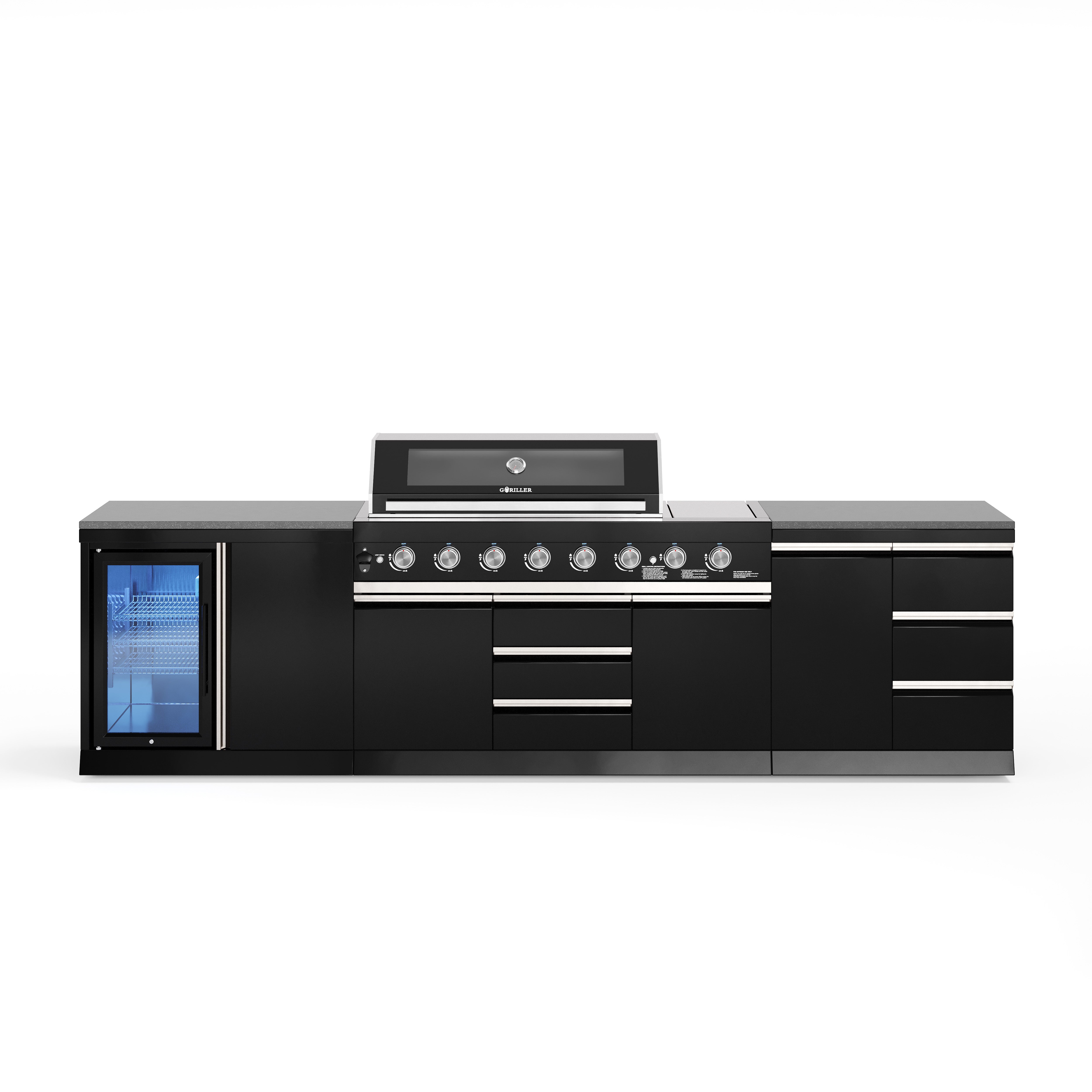 BB-M6 Outdoorküche | Gasgrill | Cool | Prep