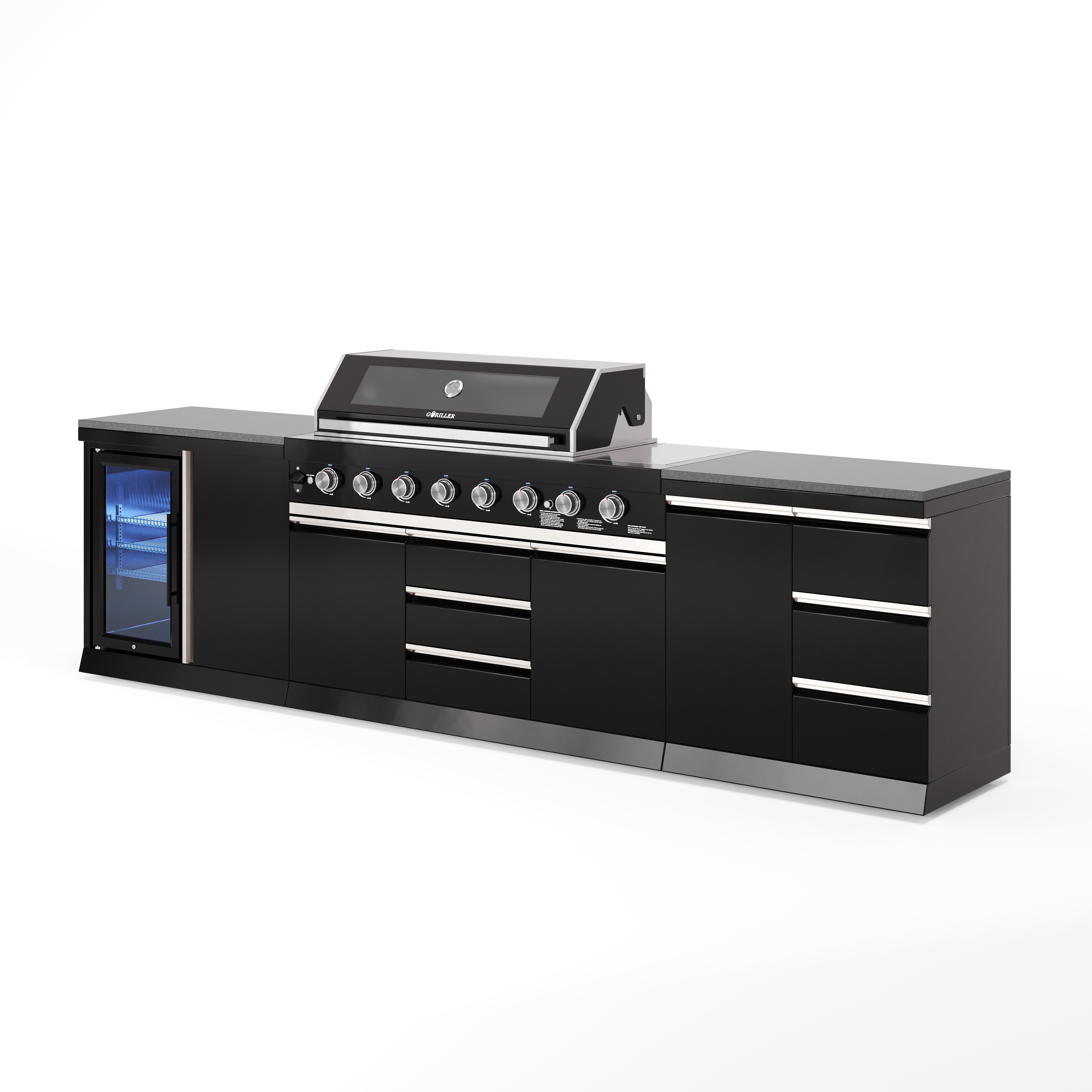 BB-M6 Outdoorküche | Gasgrill | Cool | Prep