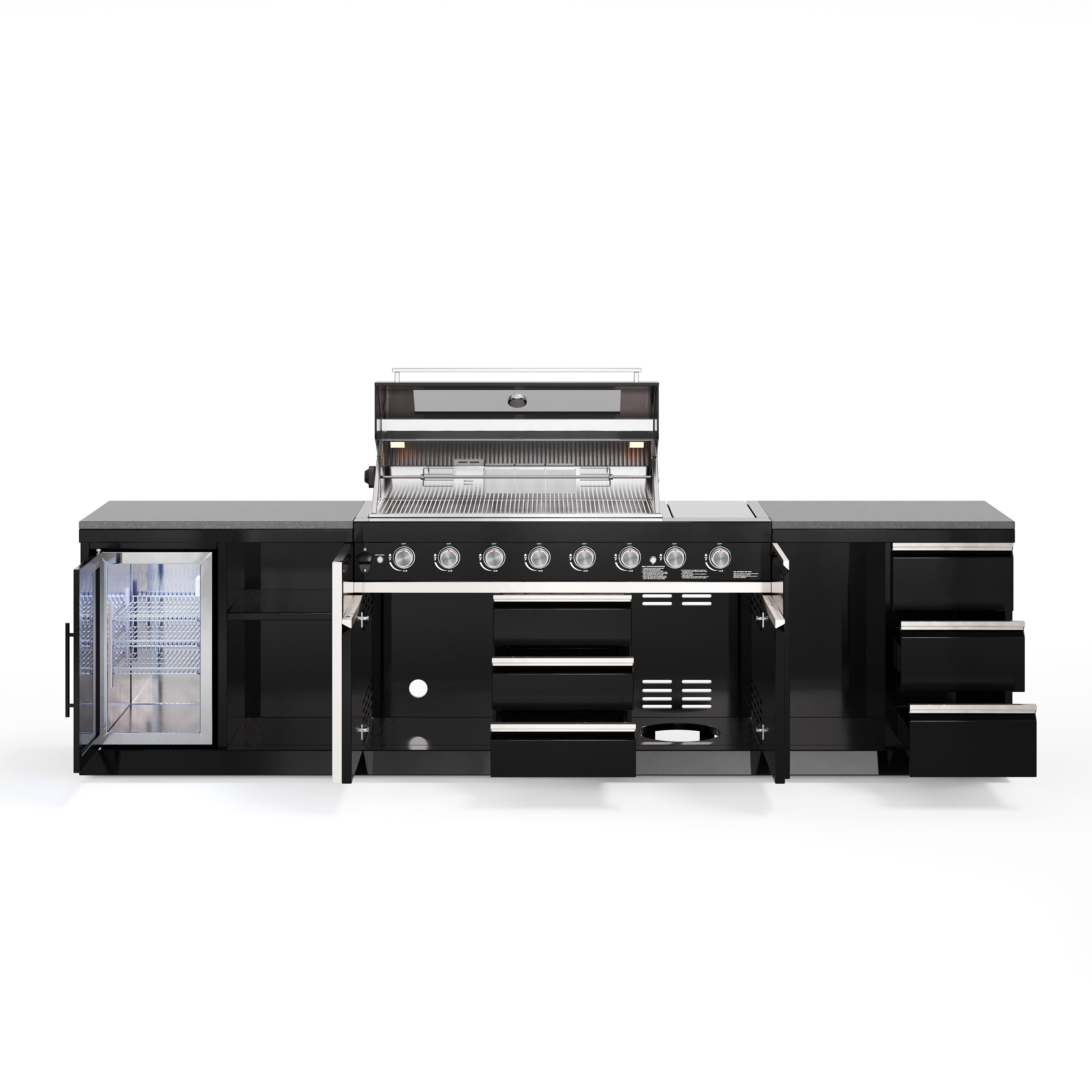 BB-M6 Outdoorküche | Gasgrill | Cool | Prep