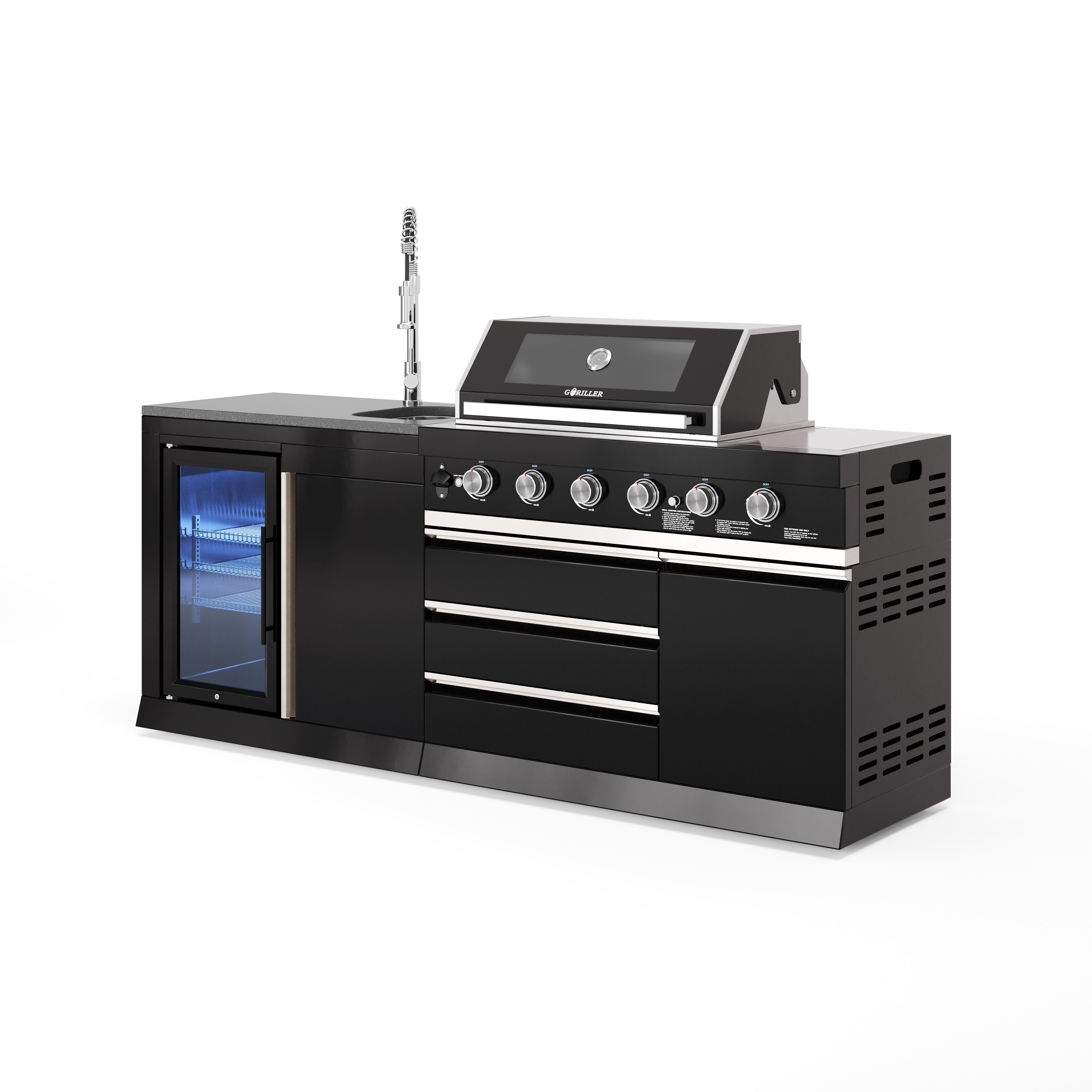 BB-S1 Outdoorküche | Gasgrill | Cool-Clean