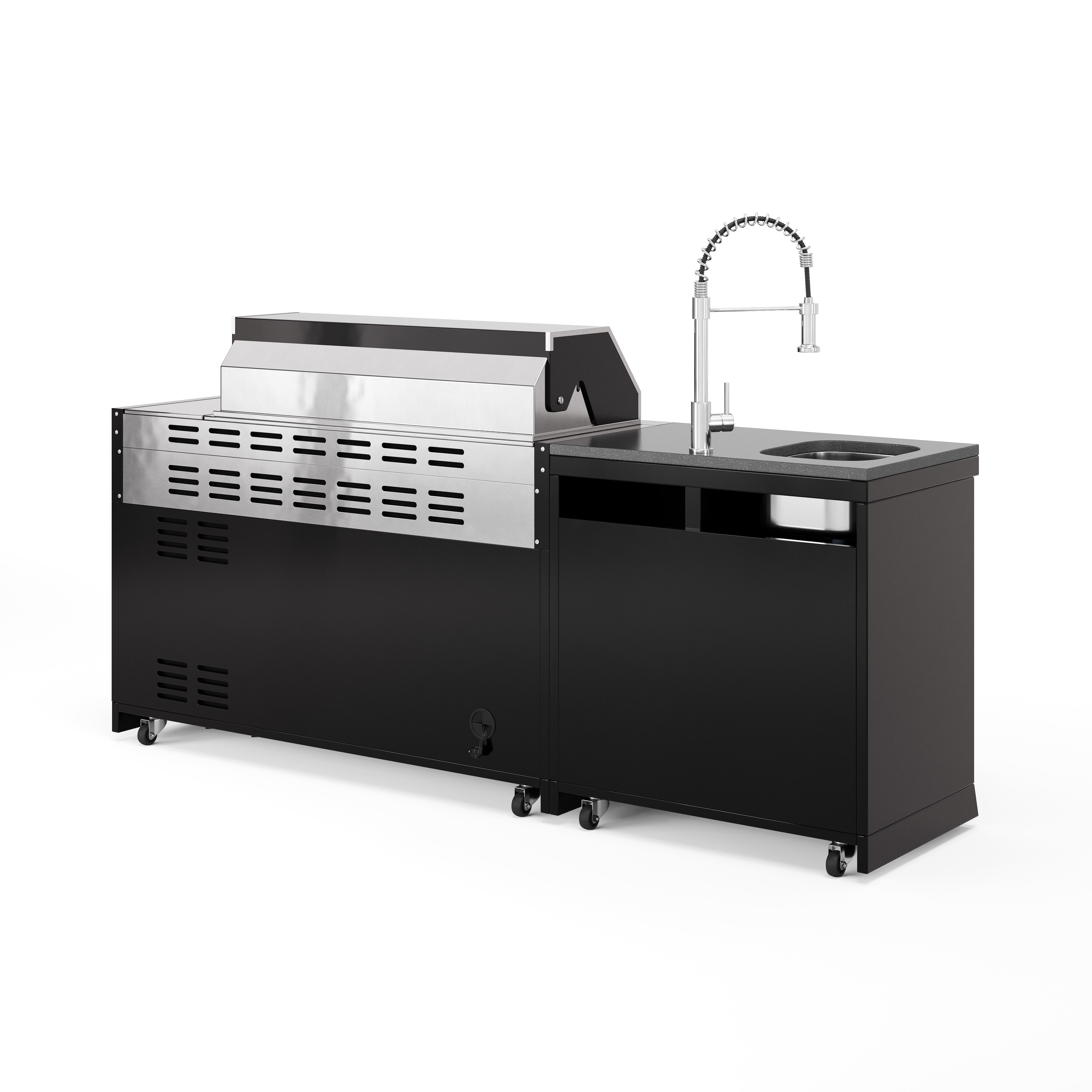 BB-S3 Outdoorküche | Gasgrill | Clean