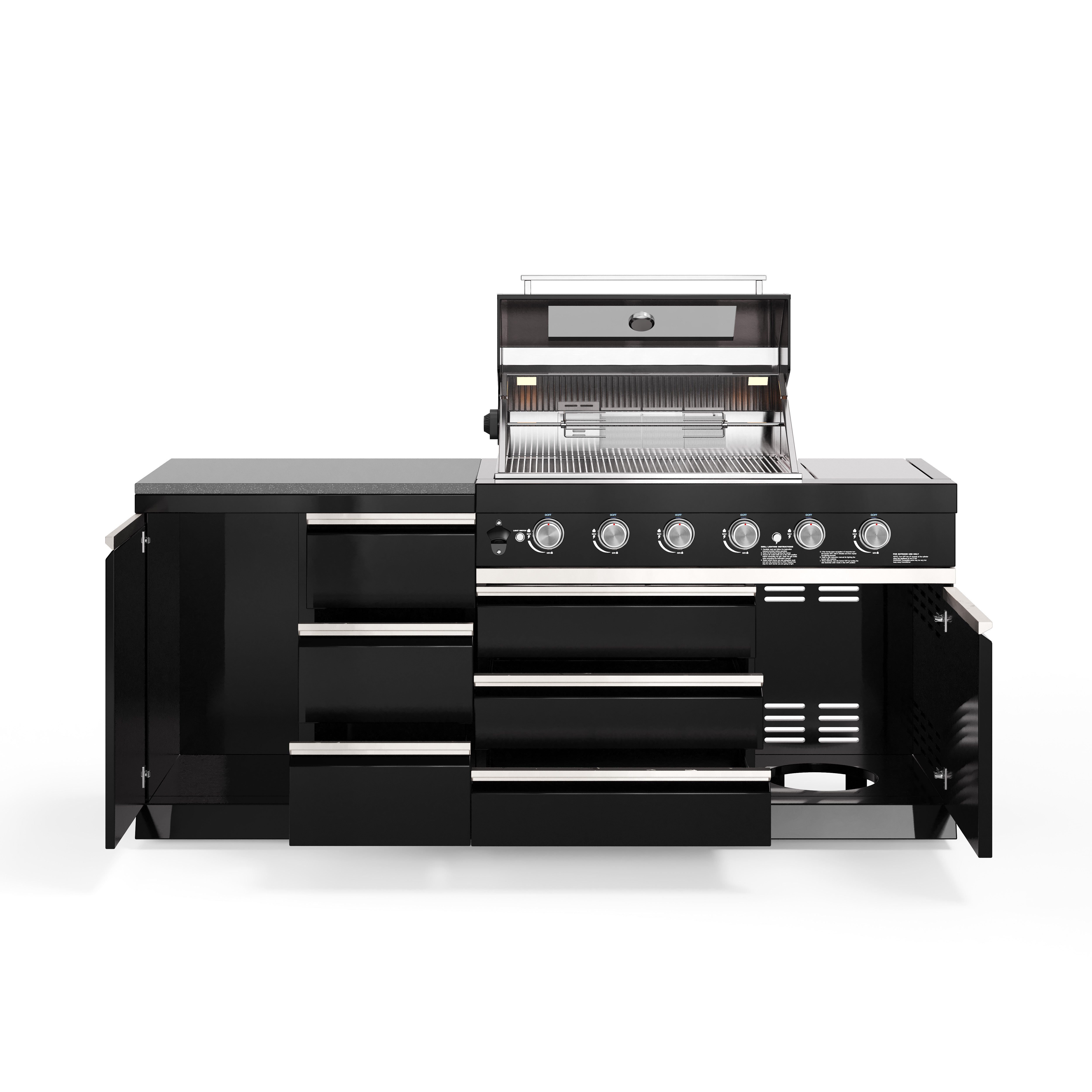 BB-S5 Outdoorküche | Gasgrill | Prep