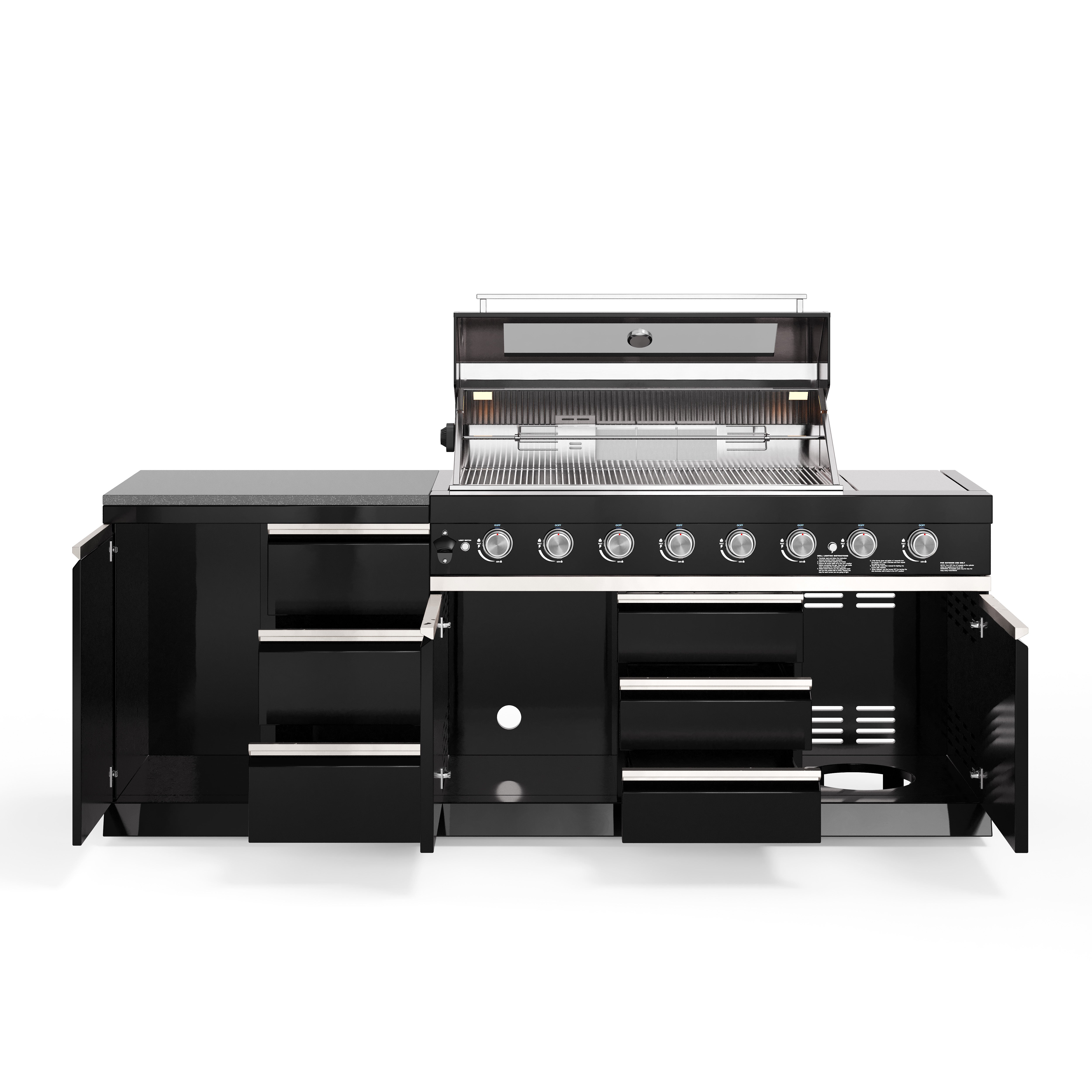 BB-S5 Outdoorküche | Gasgrill | Prep