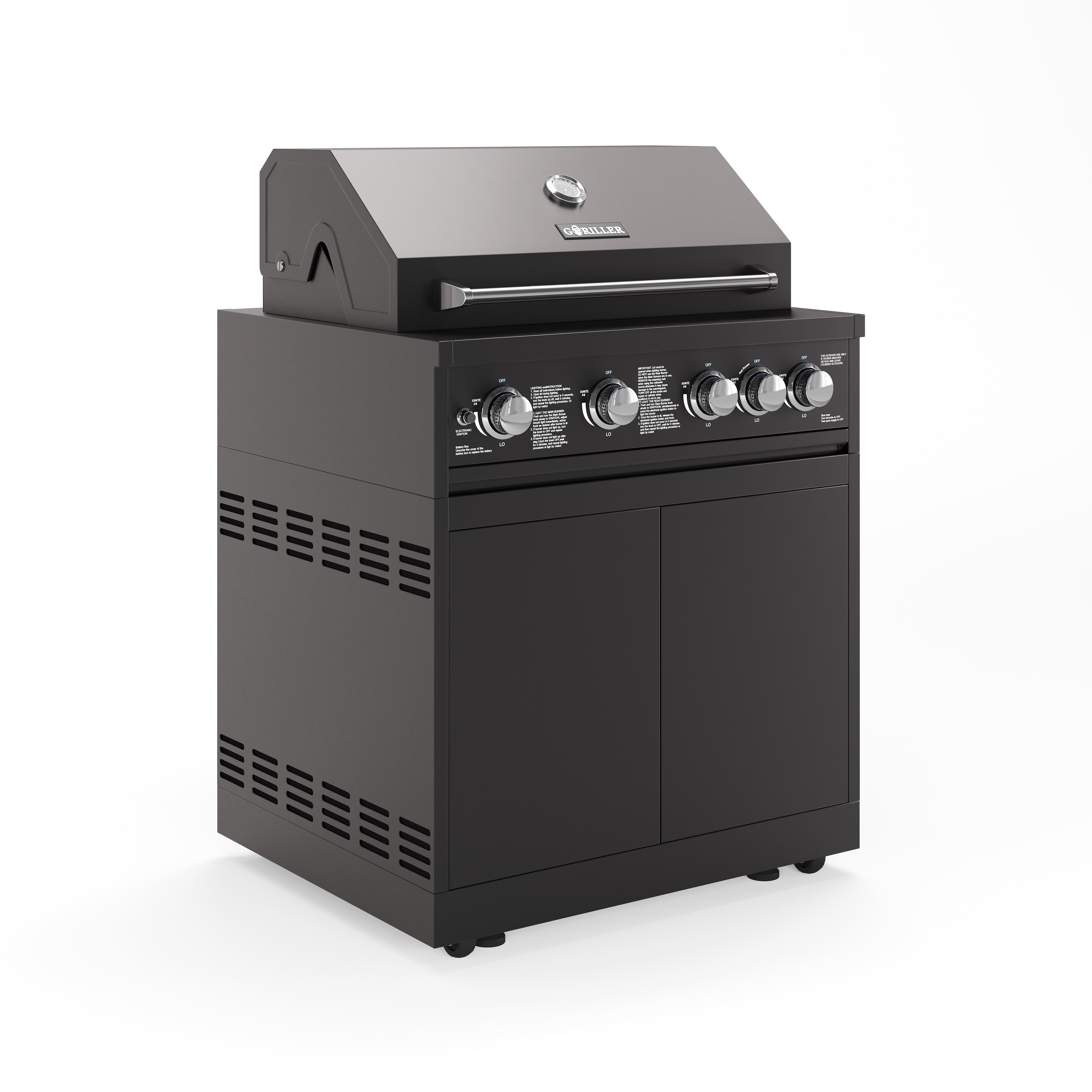 Jungle 4 + 1 Burner Grill