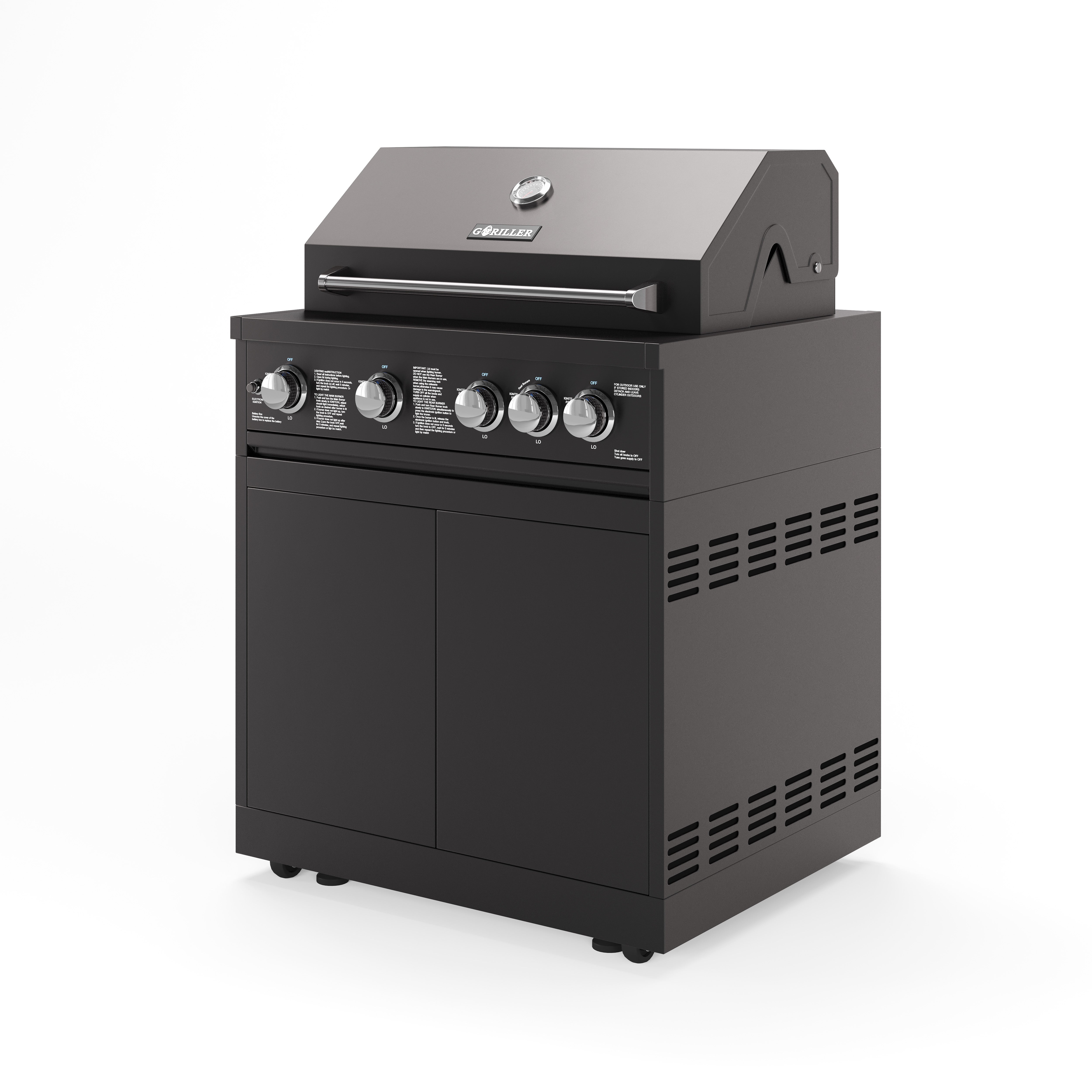 Jungle 4 + 1 Burner Grill