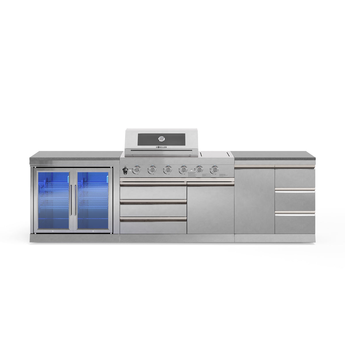 SB-M2 Outdoorküche | Gasgrill | Cool-Duo | Prep