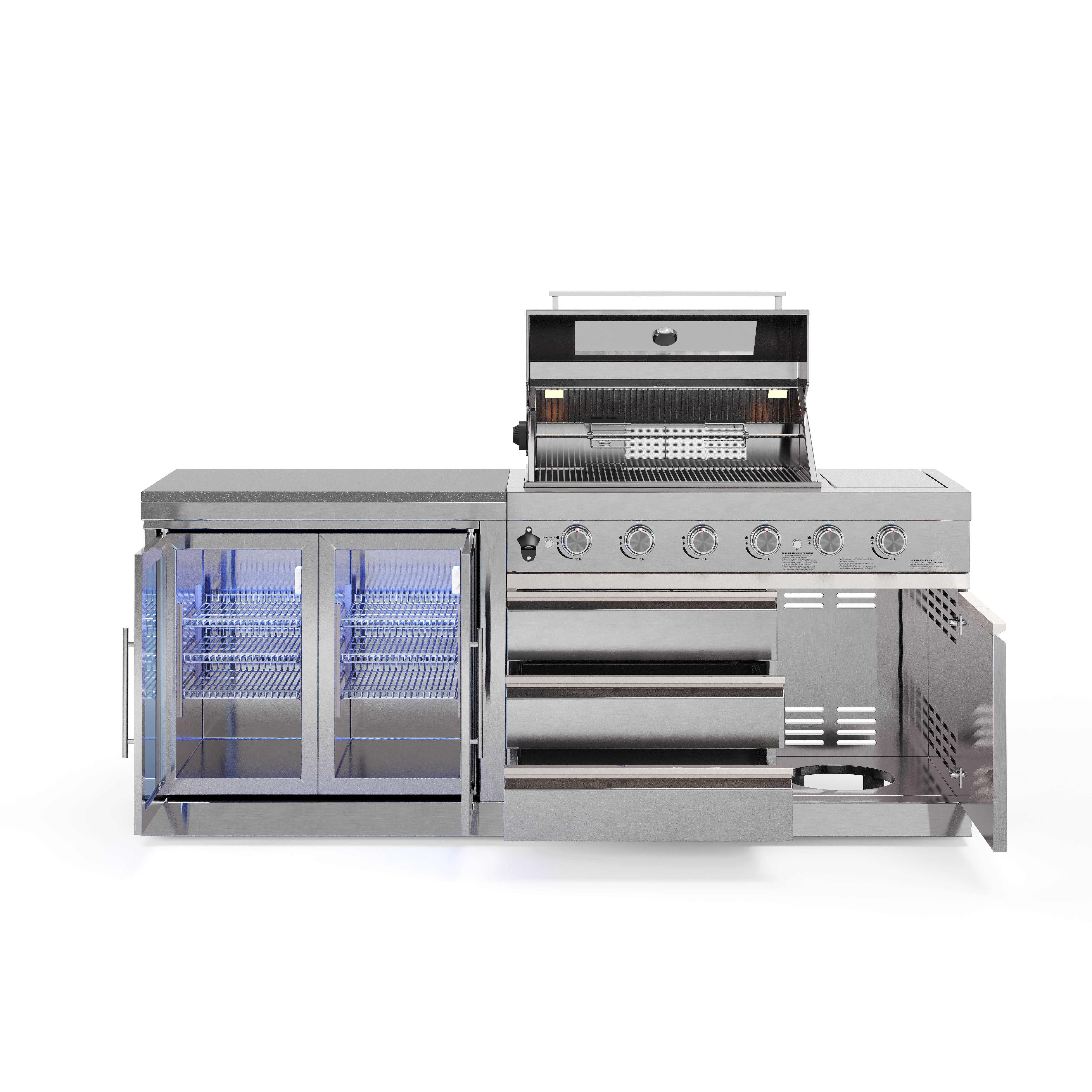 SB-S2 Outdoorküche | Gasgrill | Cool-Duo