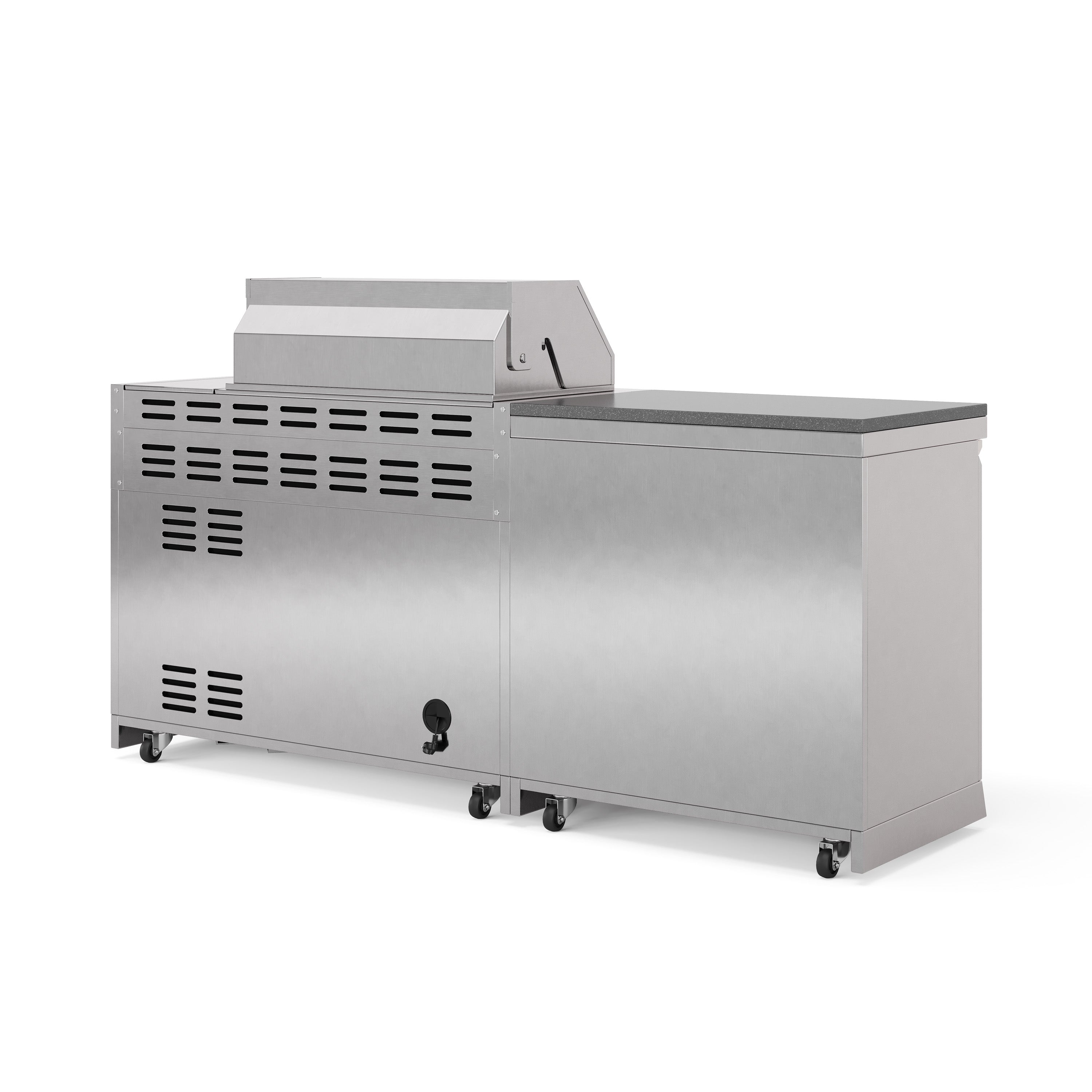 Cucina da esterno SB-S5 | Griglia a gas | Preparazione