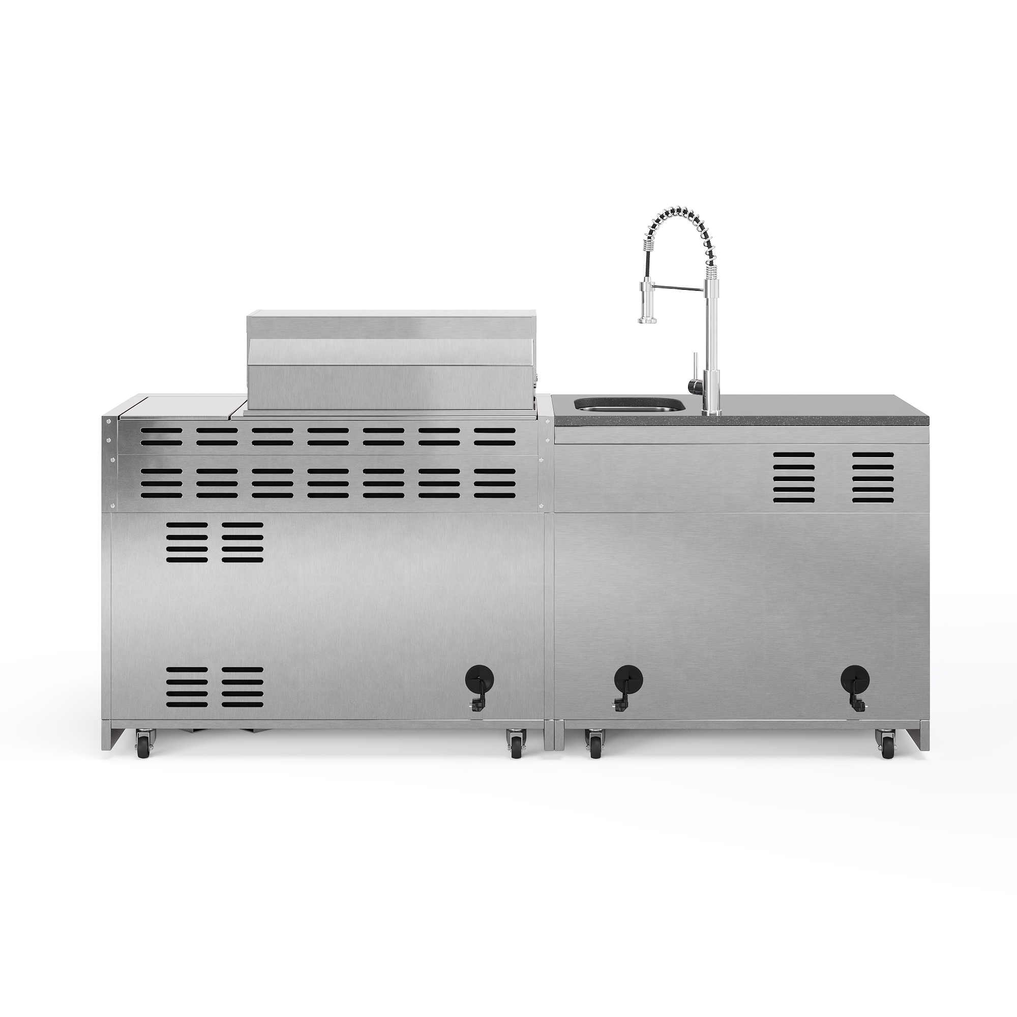 SB-S1 Outdoorküche | 6-Brenner Gasgrill | Cool-Clean