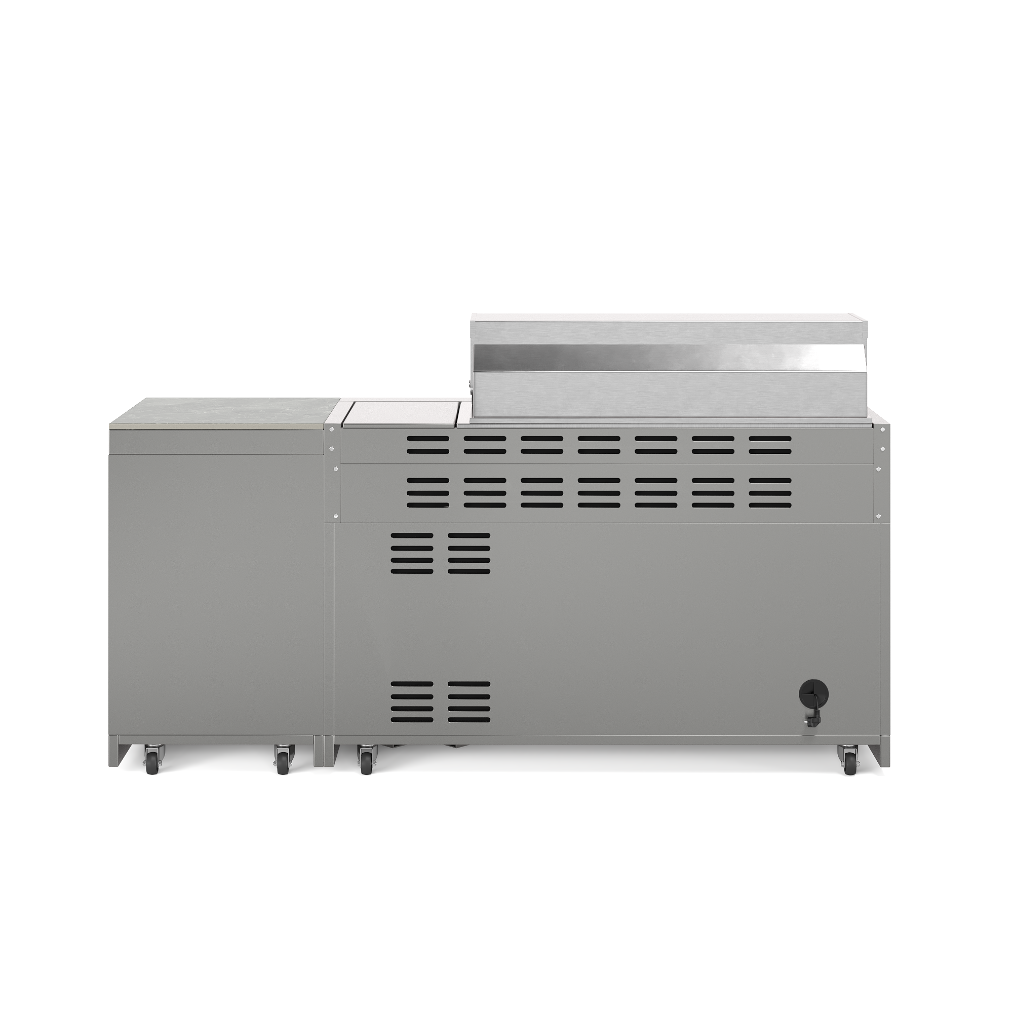 EMPIRE S2 Outdoorküche | 8-Brenner Gasgrill | Prep